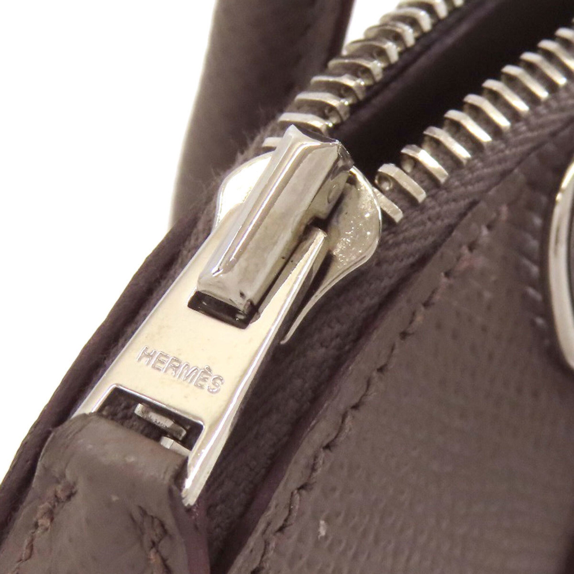 Hermes Etain Epsom Leather Handbag (Pre-Owned)