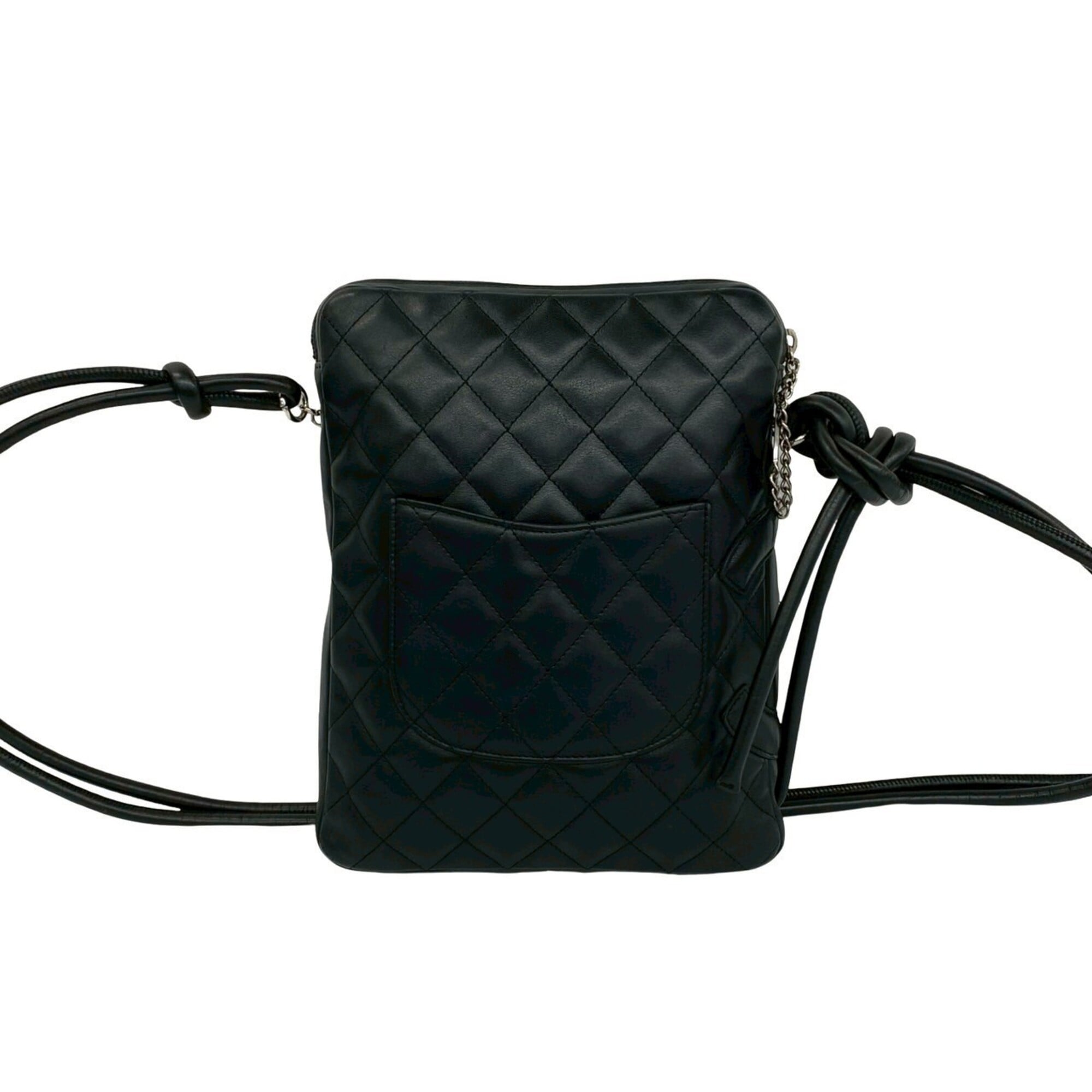 Chanel Black Leather Shoulder Bag (Pre-Owned)