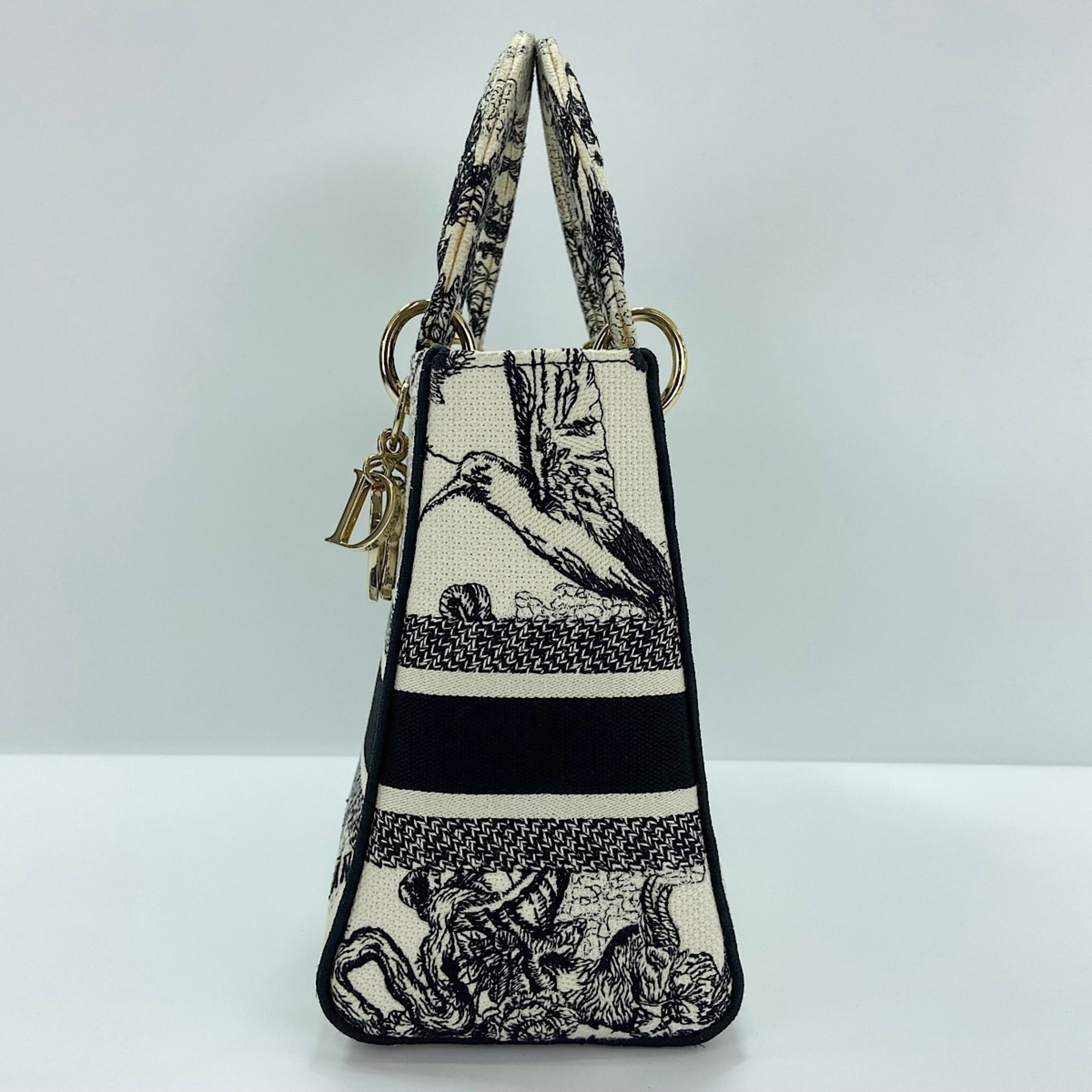 Christian Dior Lady Dior Black Handbag (Pre-Owned)