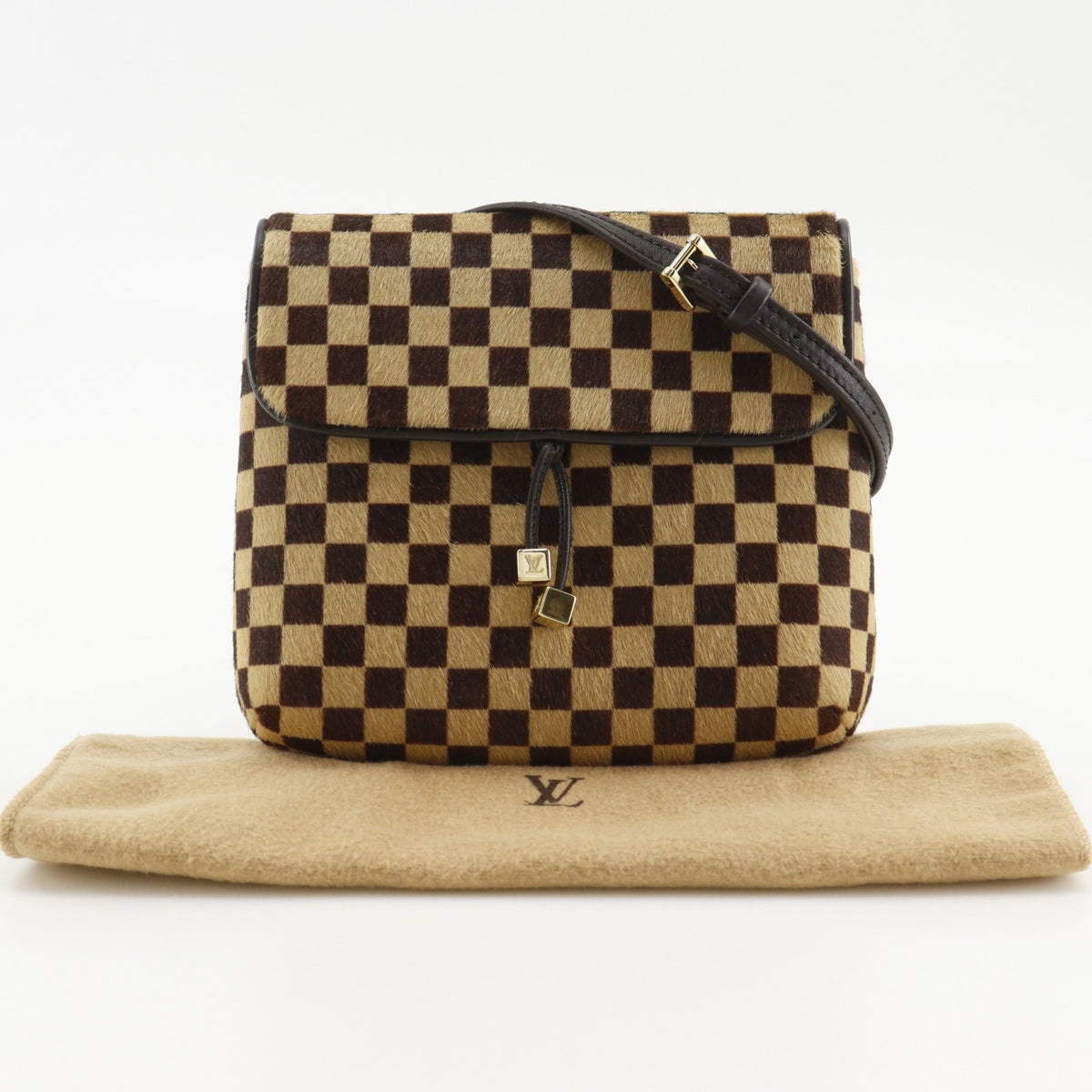 Louis Vuitton Brown Damier Sauvage Shoulder Bag (Pre-Owned)