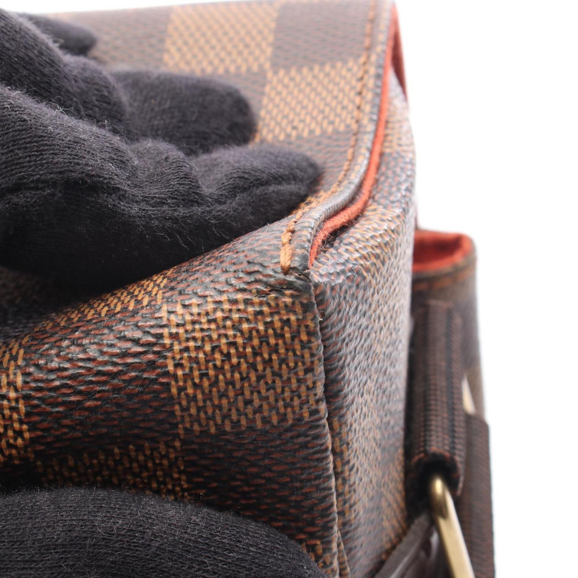 Louis Vuitton Brown Damier Canvas Damier Canvas Handbag Shoulder Bag (Pre-Owned)