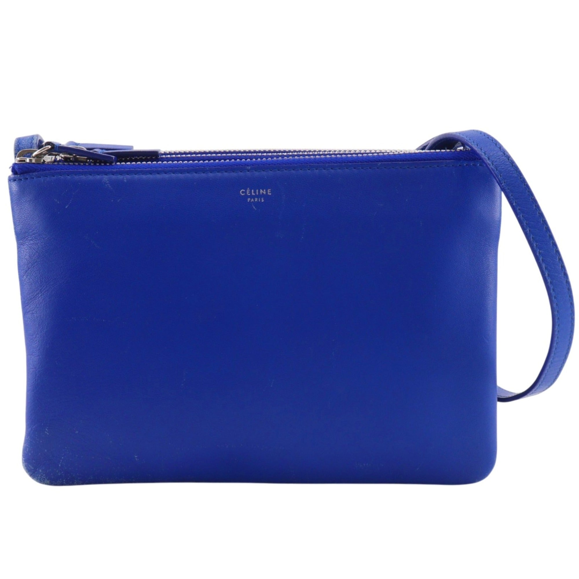 Celine Blue Shoulder Bag (Pre-Owned)