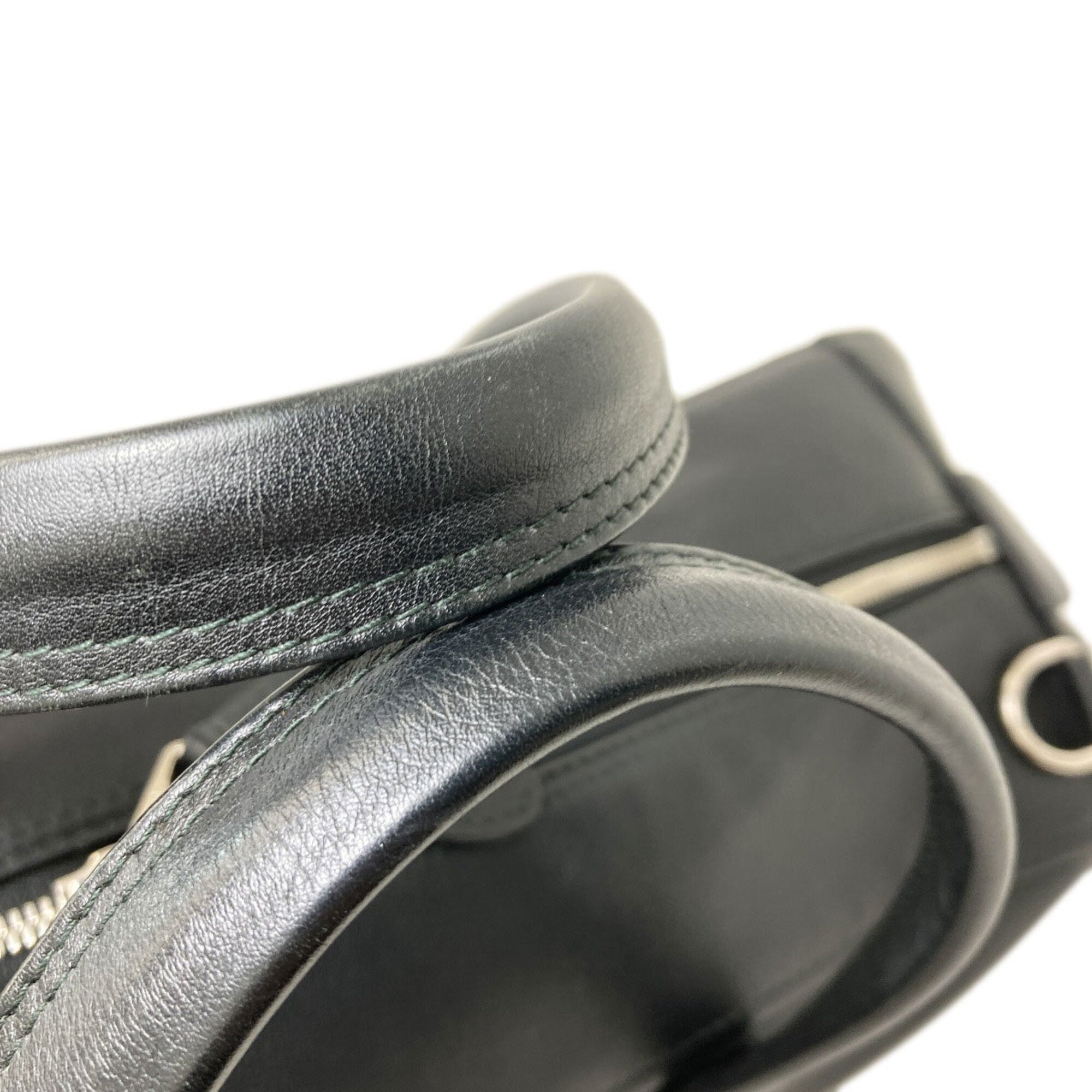 Balenciaga Black Leather Handbag (Pre-Owned)