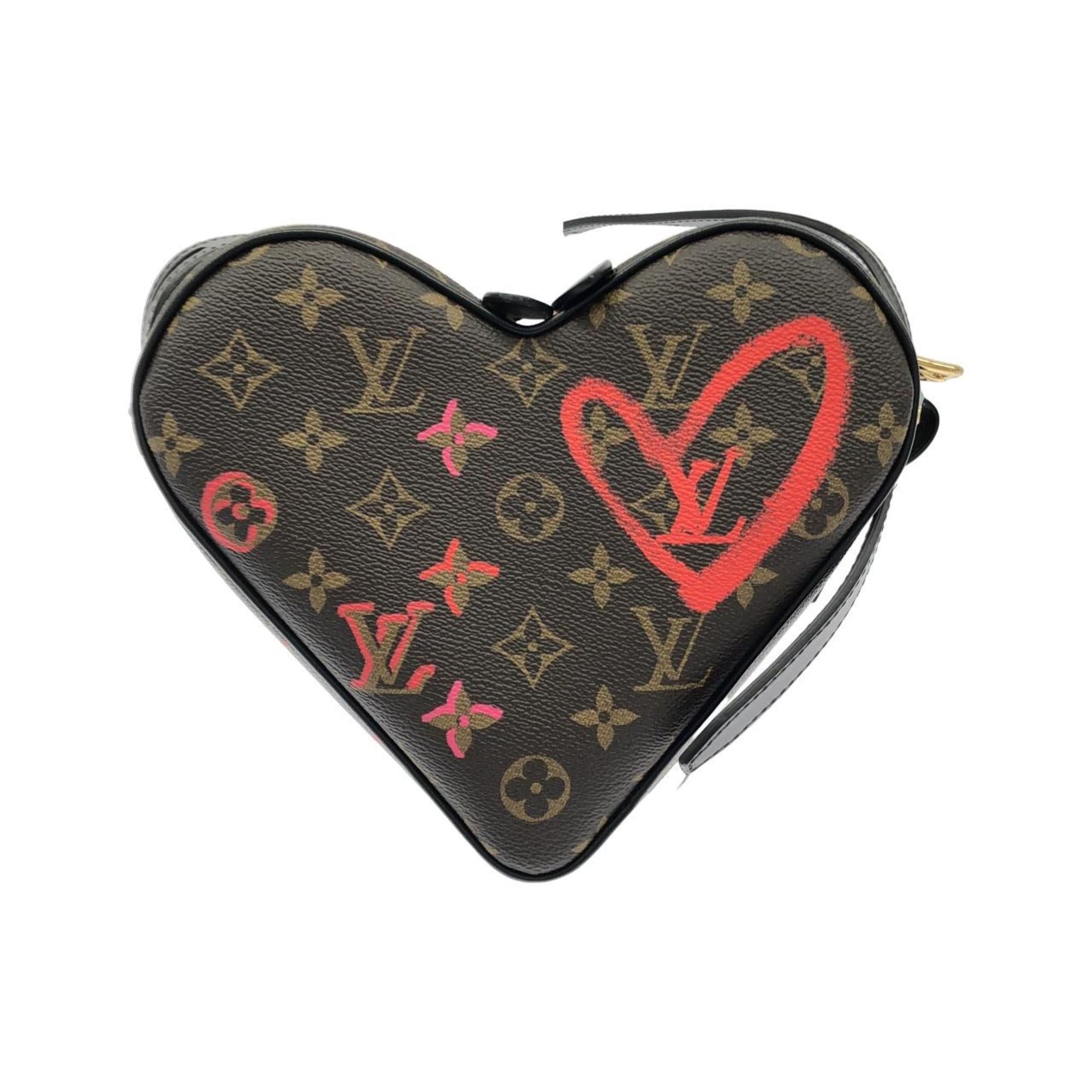 Louis Vuitton Brown Coated Canvas Shoulder Bag (Pre-Owned)