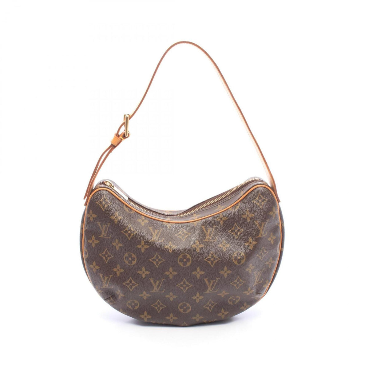 Louis Vuitton Brown Pvc Coated Canvas Leather Handbag Pochette Shoulder Bag (Pre-Owned)