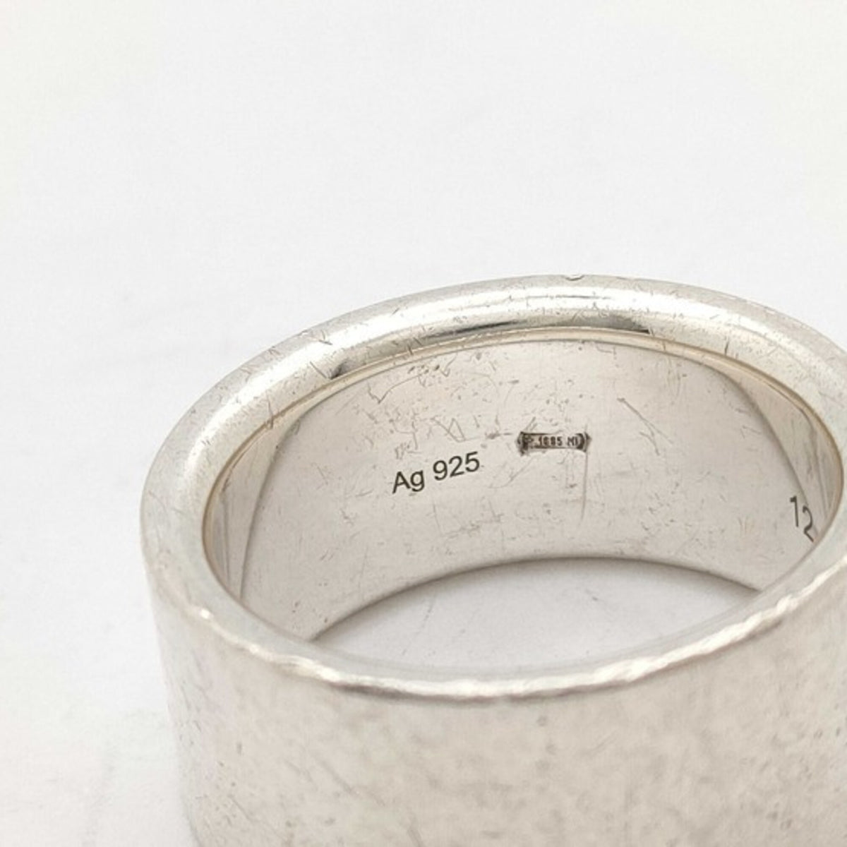 Gucci Silver Silver 925 Band Ring (Pre-Owned)