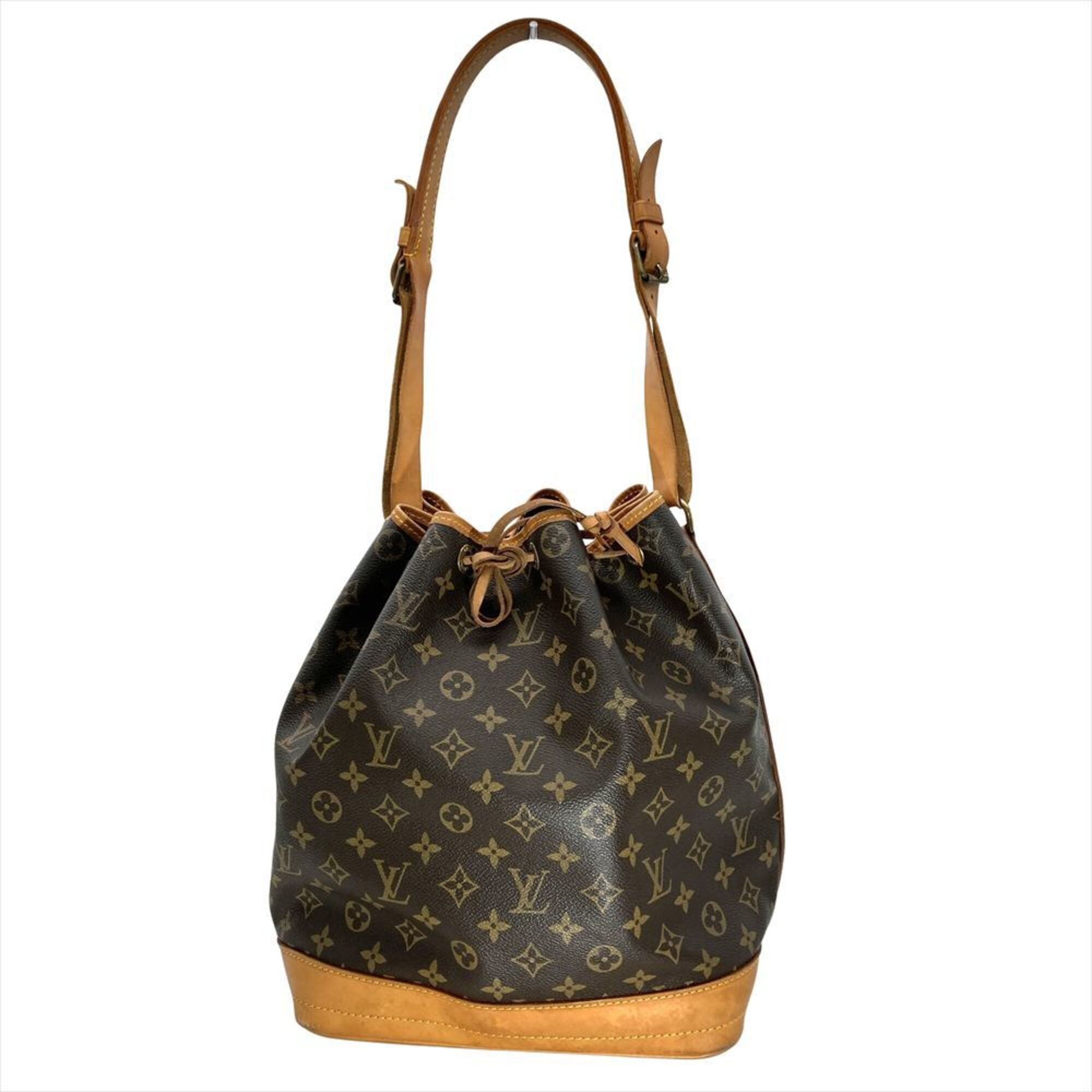 Louis Vuitton Brown Monogram Canvas Shoulder Bag (Pre-Owned)