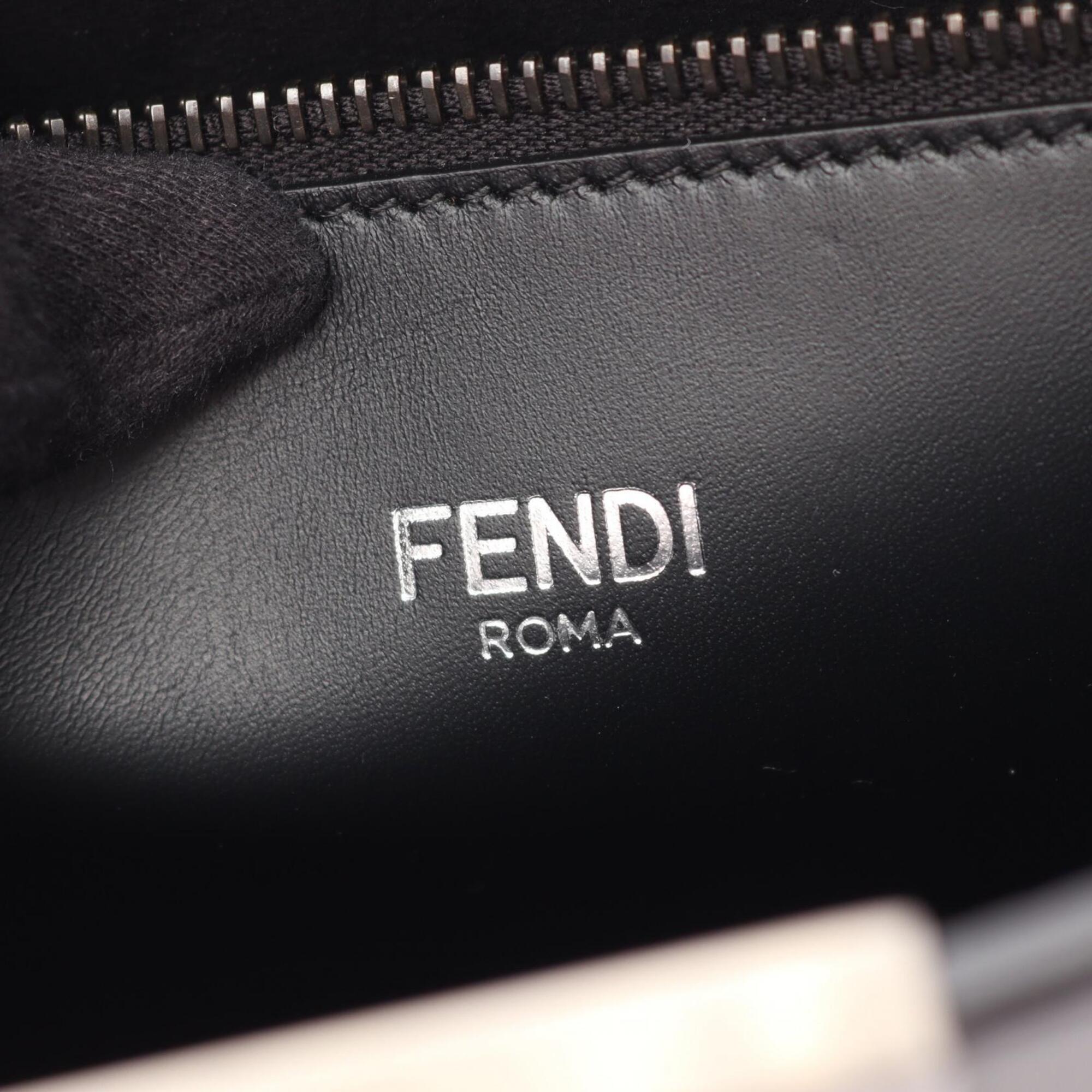 Fendi Black Leather Handbag (Pre-Owned)
