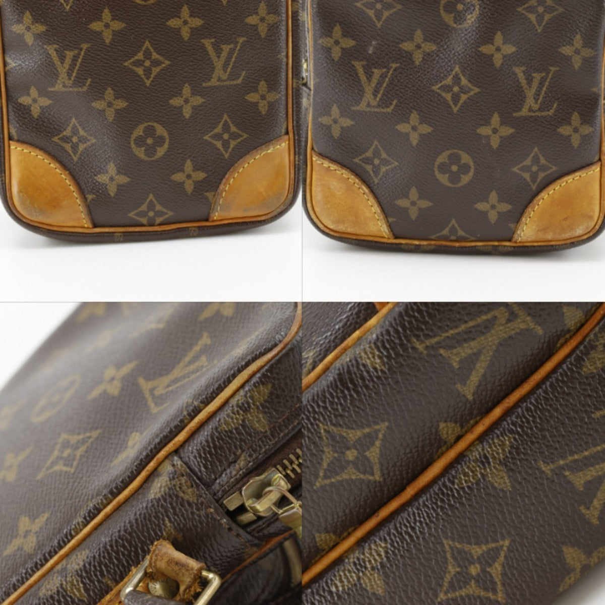Louis Vuitton Brown Damier Canvas Shoulder Bag (Pre-Owned)