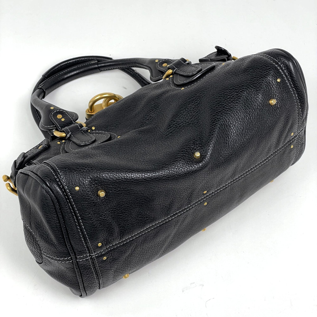 Chloé Black Leather Handbag (Pre-Owned)