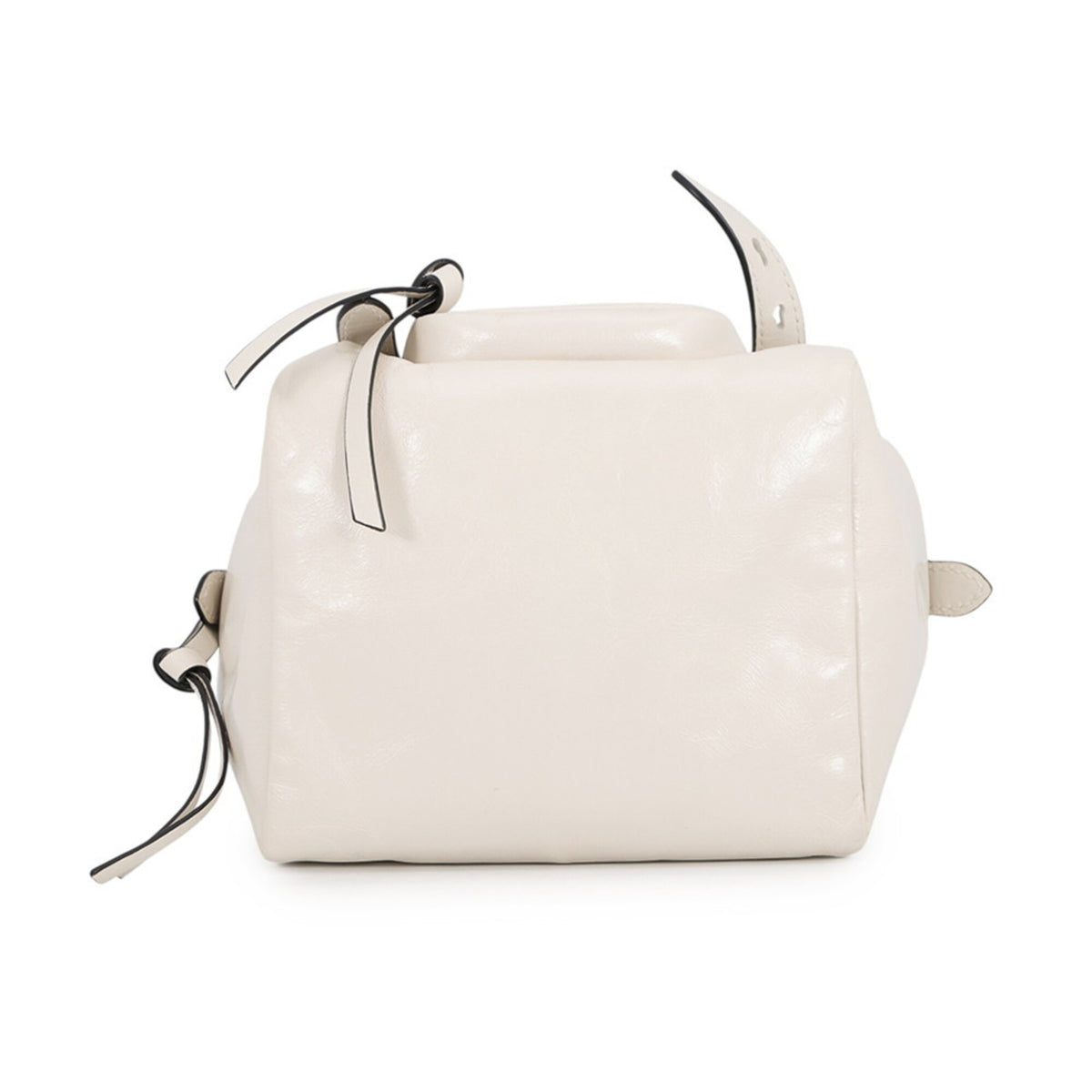 Prada White Leather Handbag (Pre-Owned)