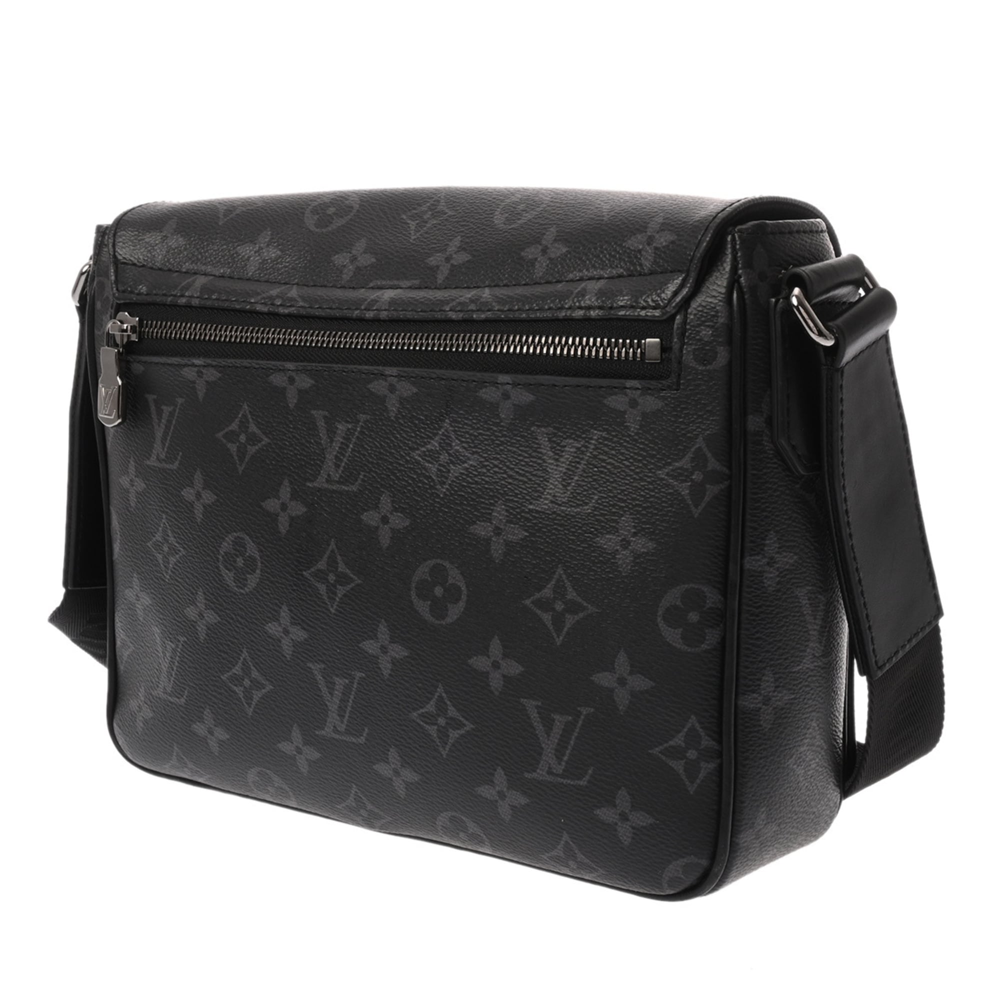 Louis Vuitton Monogram Eclipse Black Gray Monogram Shoulder Bag (Pre-Owned)