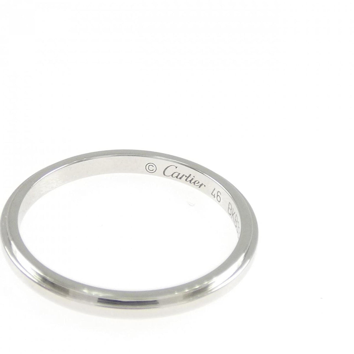 Cartier Platinum 950 Band Ring (Pre-Owned)