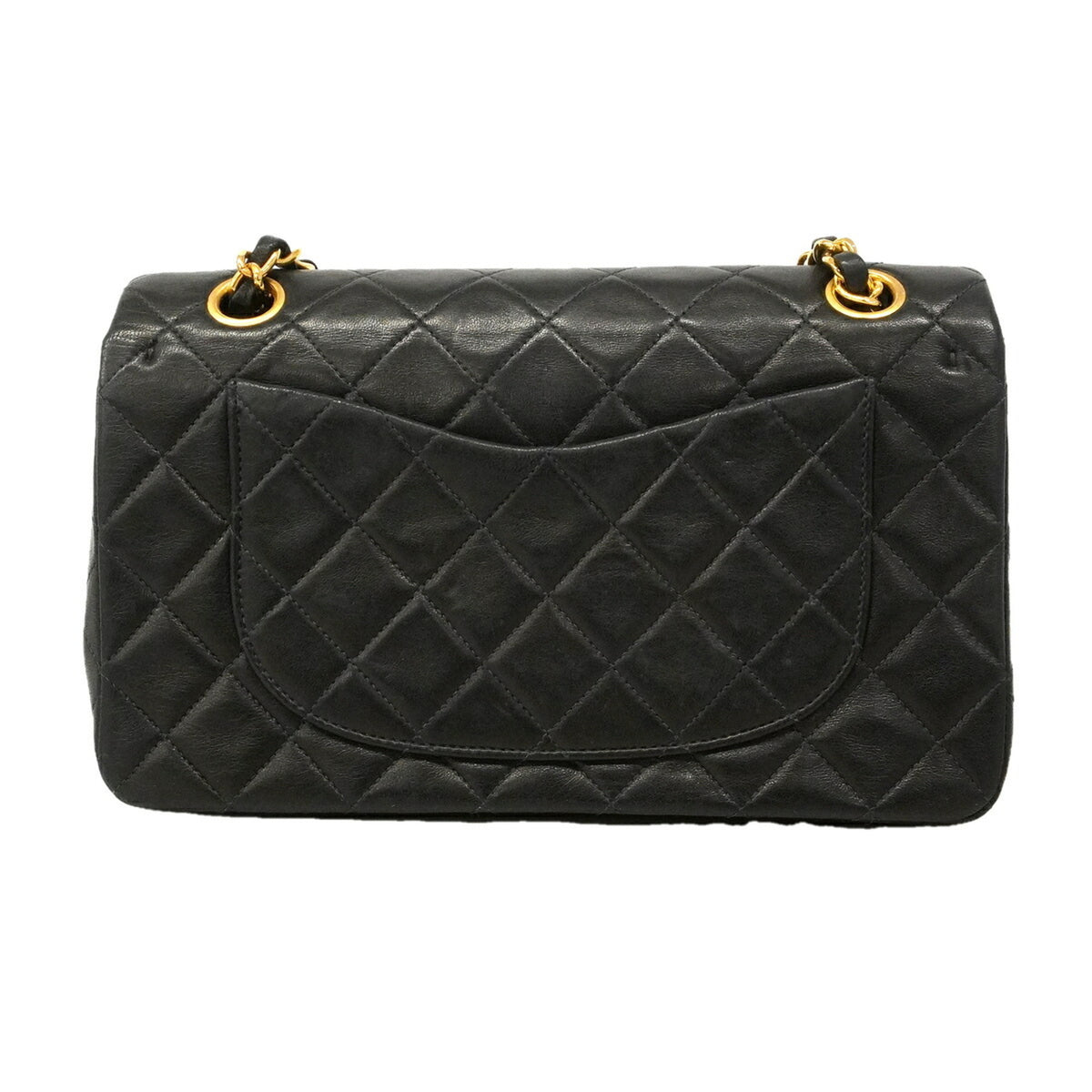 Chanel Black Leather Shoulder Bag (Pre-Owned)