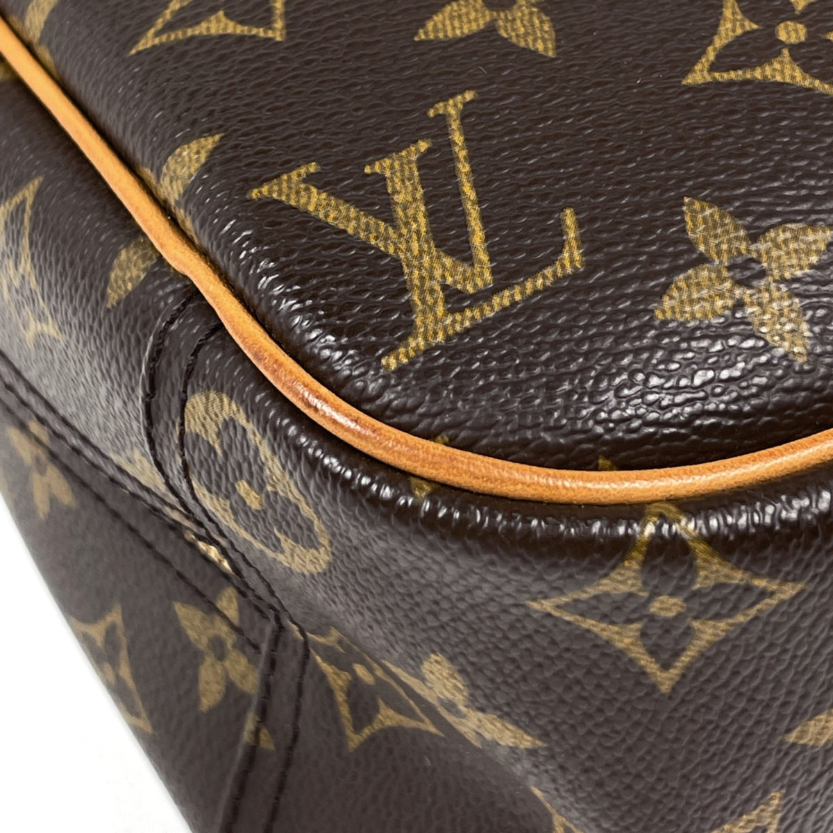 Louis Vuitton Brown Monogram Monogram Boston Bag Handbag (Pre-Owned)