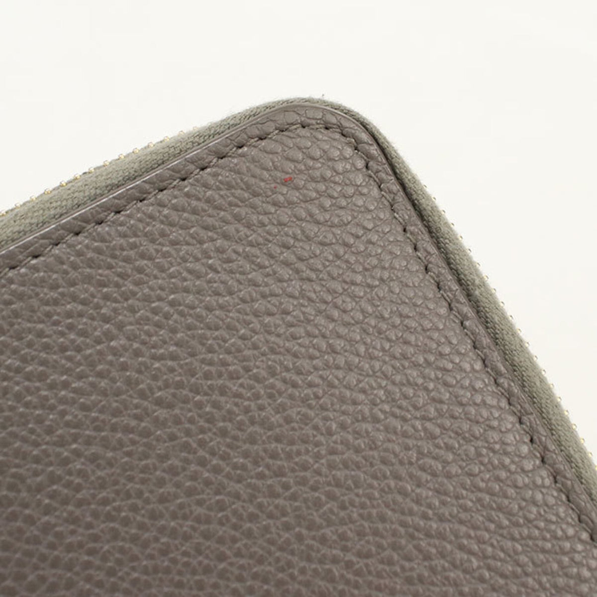 Saint Laurent Gray Leather Wallet (Bi-Fold) (Pre-Owned)