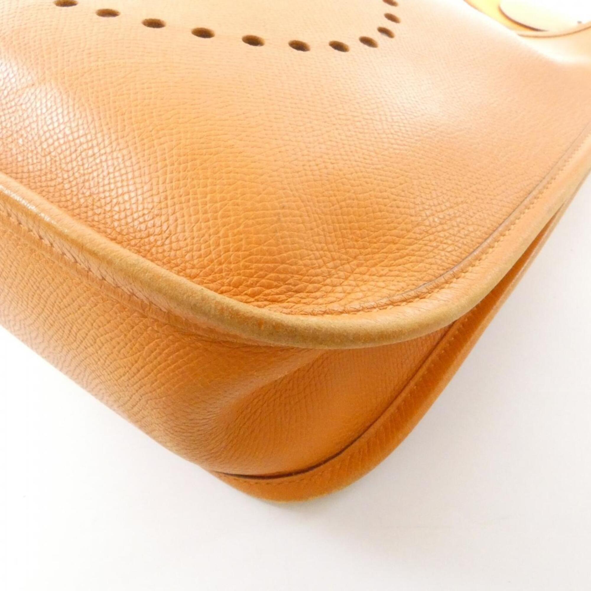Hermes Orange Epsom Leather Shoulder Bag (Pre-Owned)