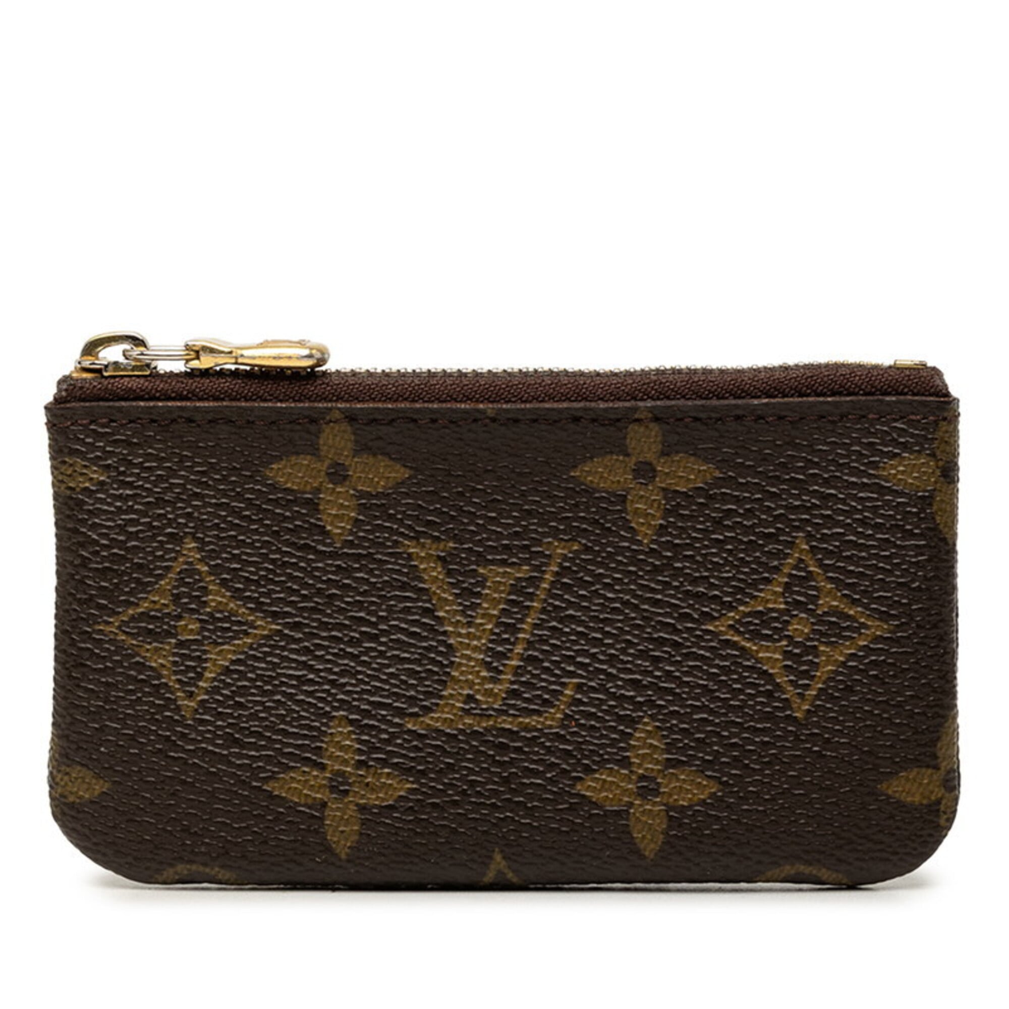 Louis Vuitton Brown Pvc Coin Purse/Coin Case (Pre-Owned)