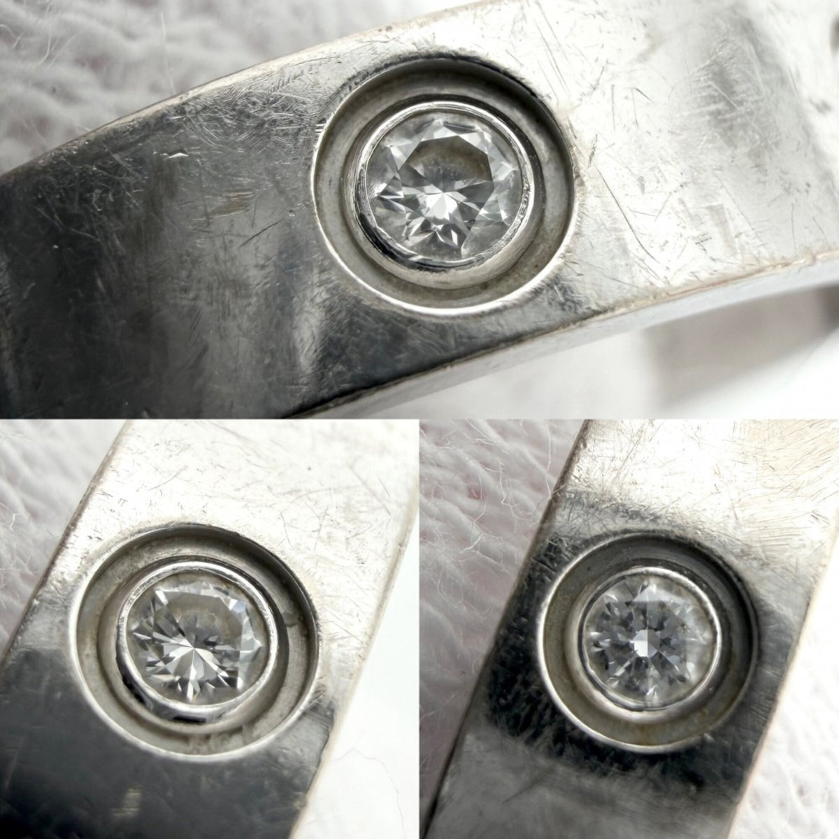 Cartier White Gold (18K) Band Ring (Pre-Owned)