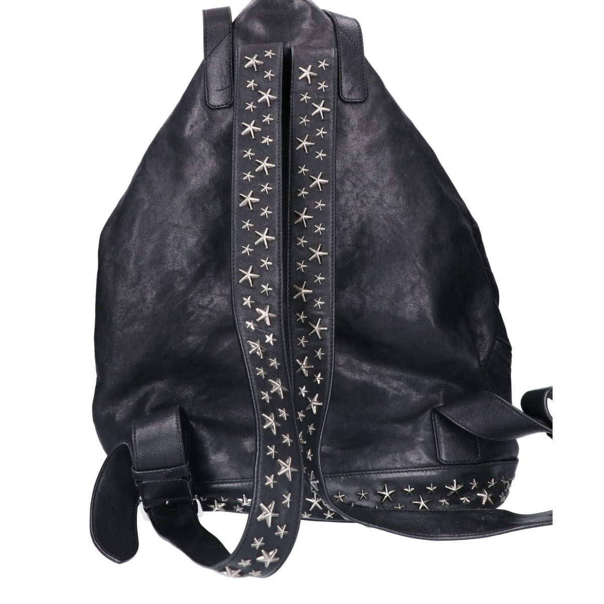 Jimmy Choo Black Leather Backpack (Pre-Owned)