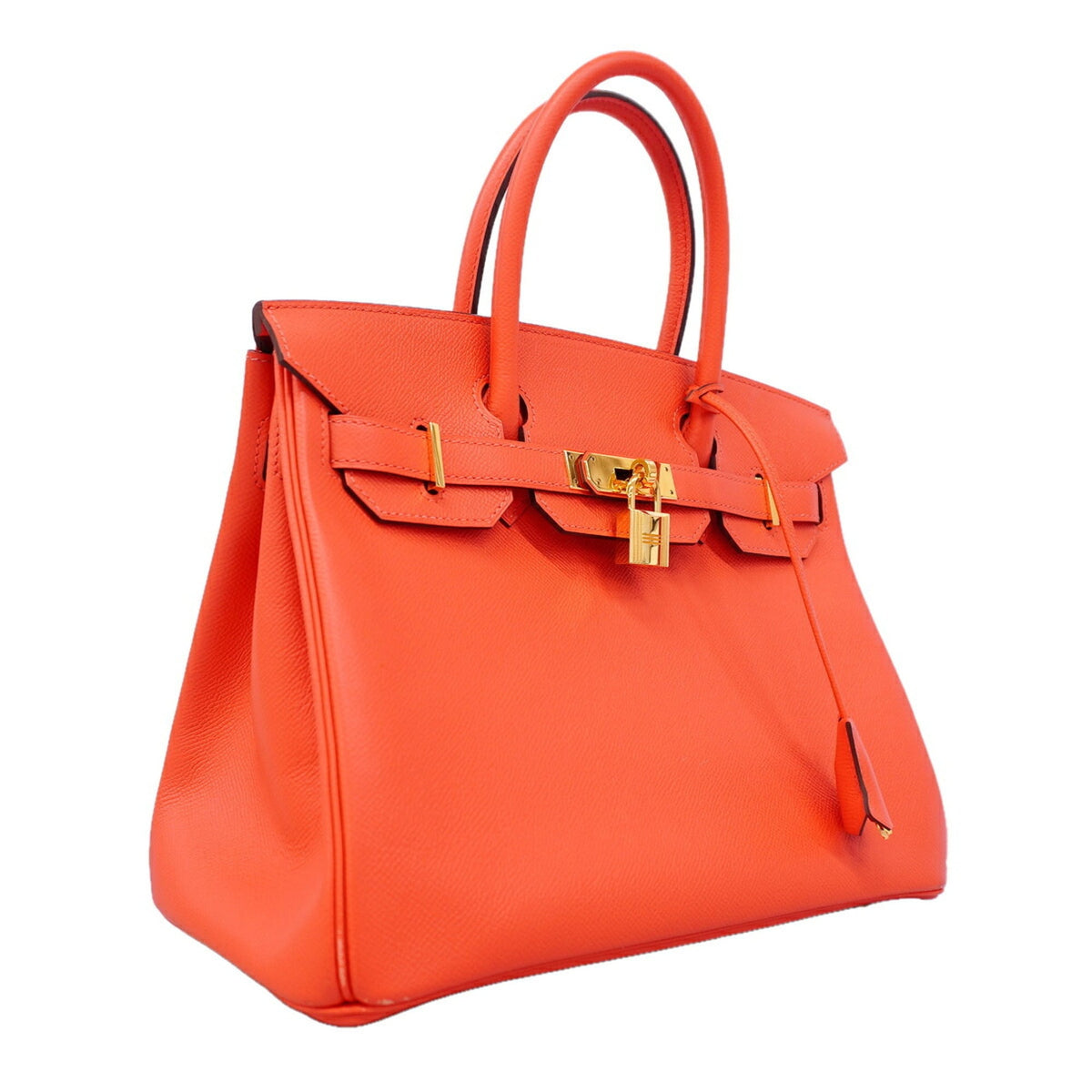 Hermes Rose Jaipur Leather Handbag (Pre-Owned)