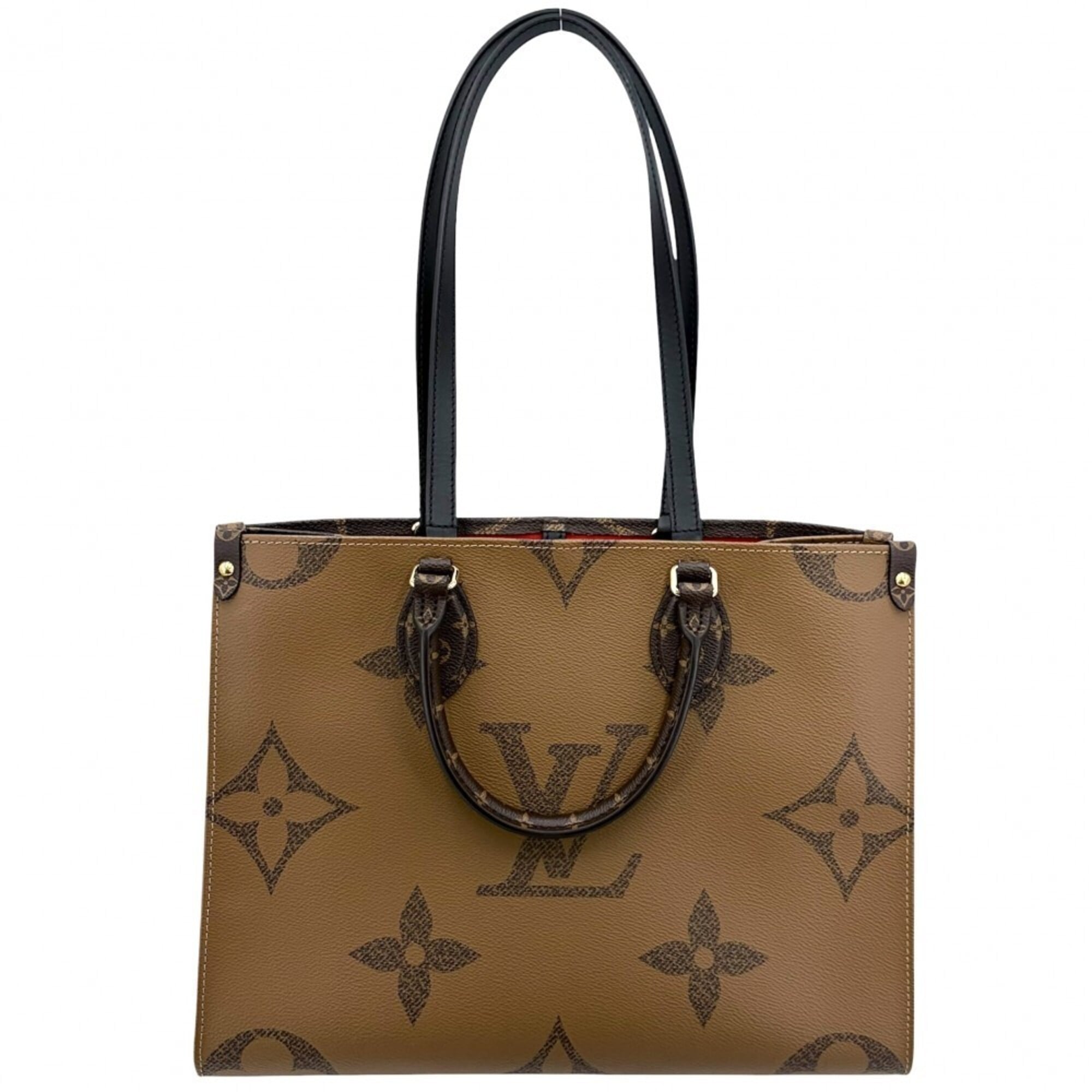 Louis Vuitton Monogram Reverse Brown Monogram Reverse Handbag Tote Bag (Pre-Owned)