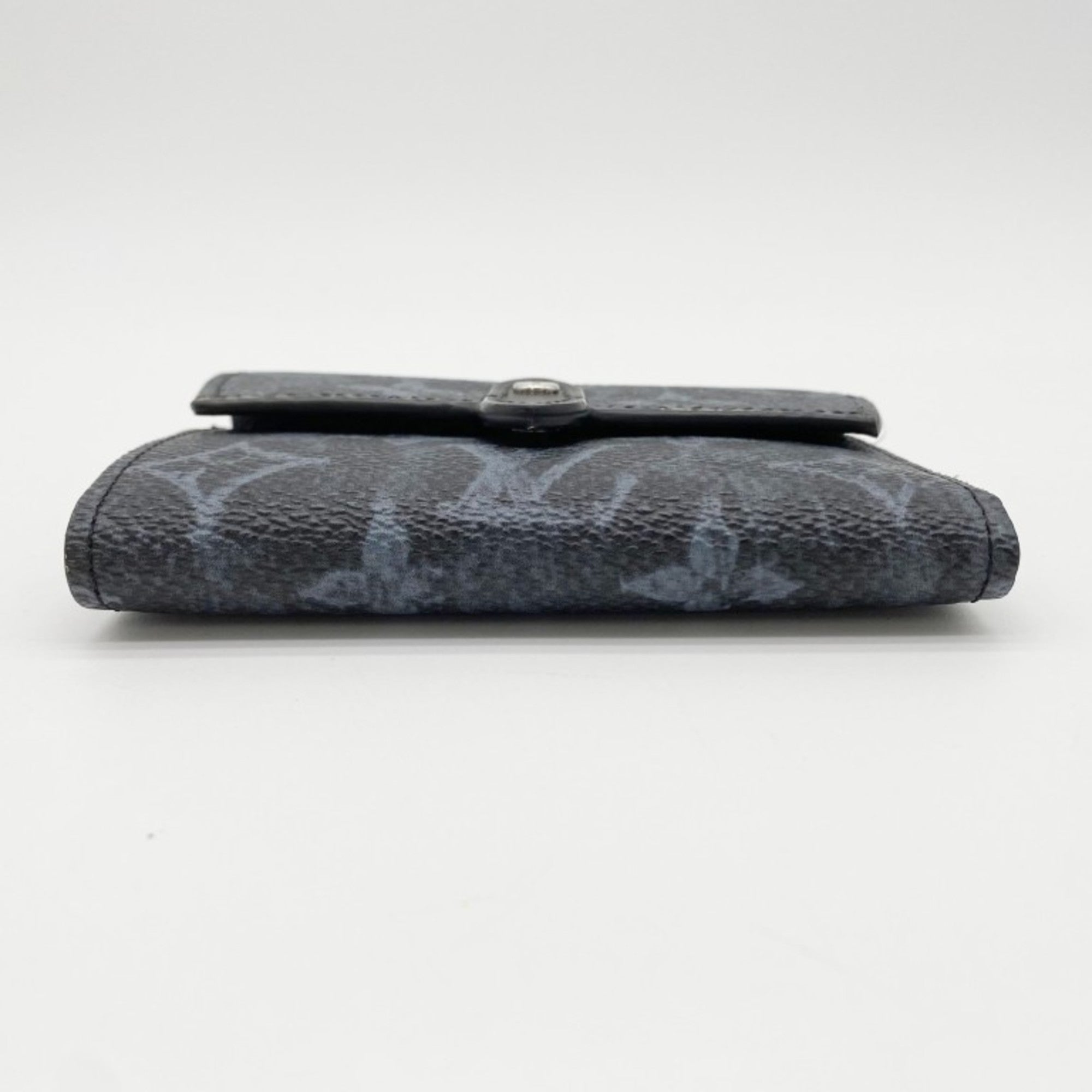 Louis Vuitton Monogram Black Wallet (Tri-Fold) (Pre-Owned)