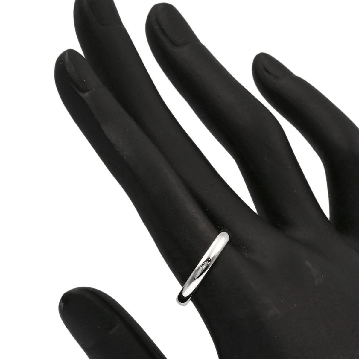 Van Cleef & Arpels Platinum 950 Band Ring (Pre-Owned)