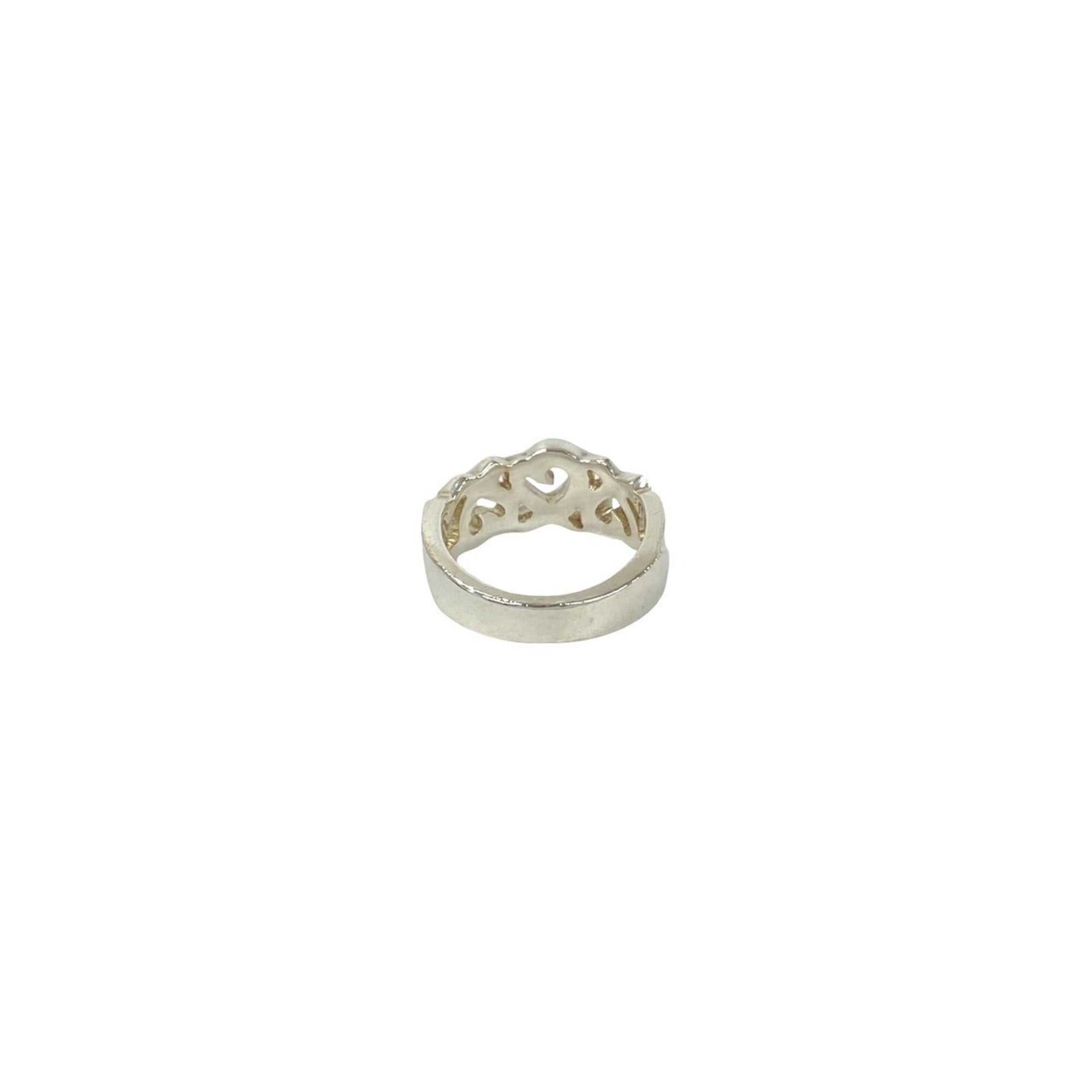 Tiffany Silver Silver 925 Band Ring (Pre-Owned)