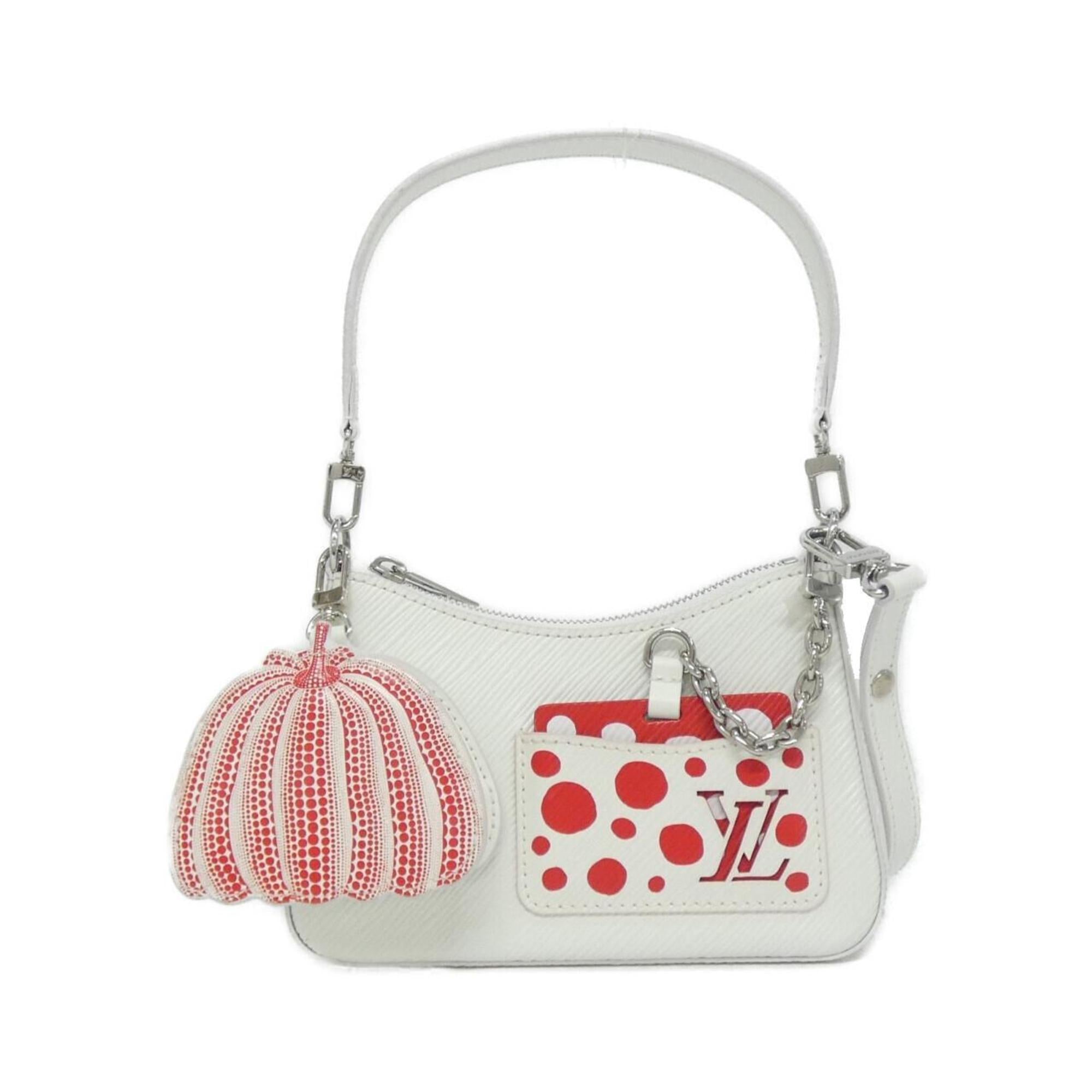 Louis Vuitton Epi Blanc Rouge Leather Shoulder Bag (Pre-Owned)