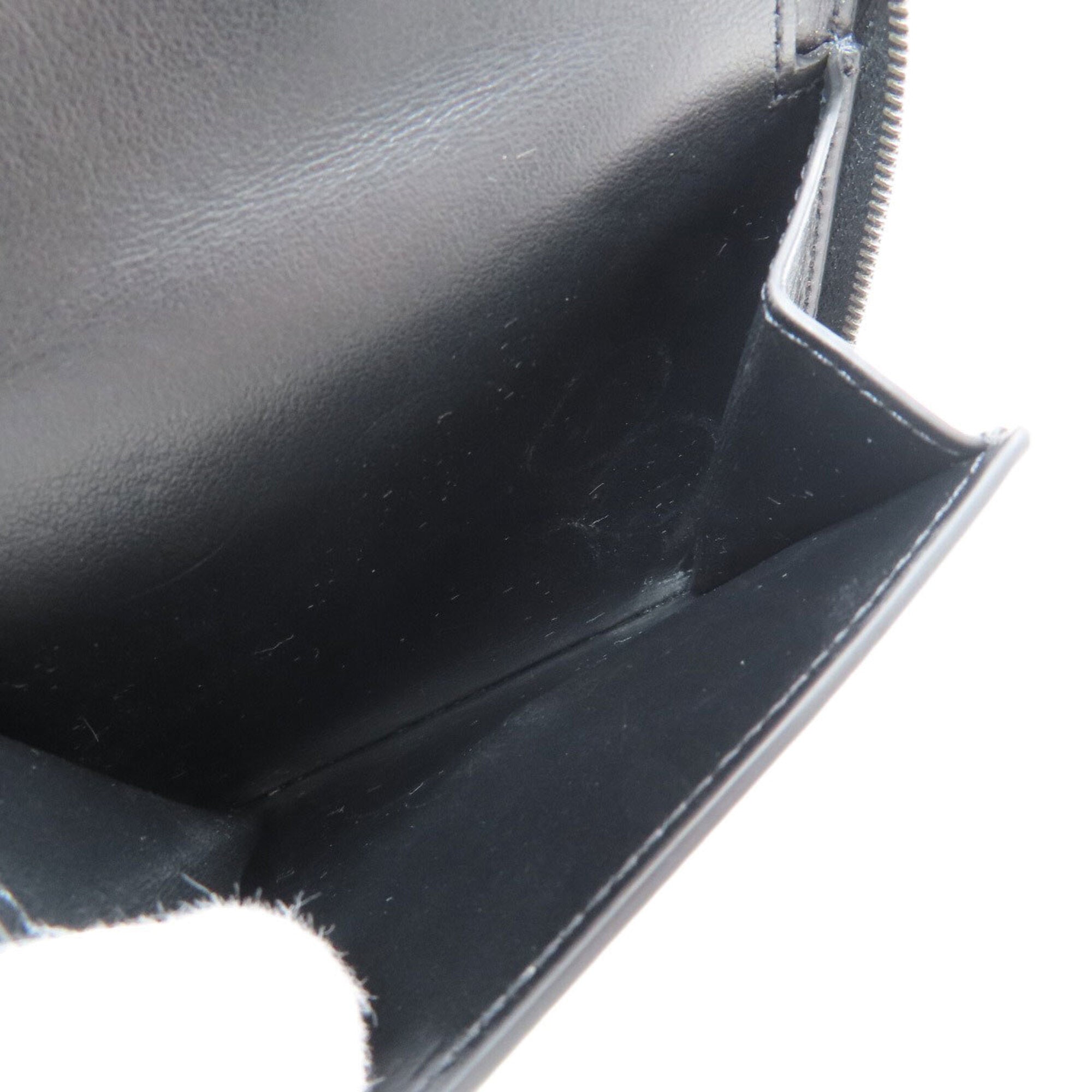 Celine Black Leather Wallet (Bi-Fold) (Pre-Owned)