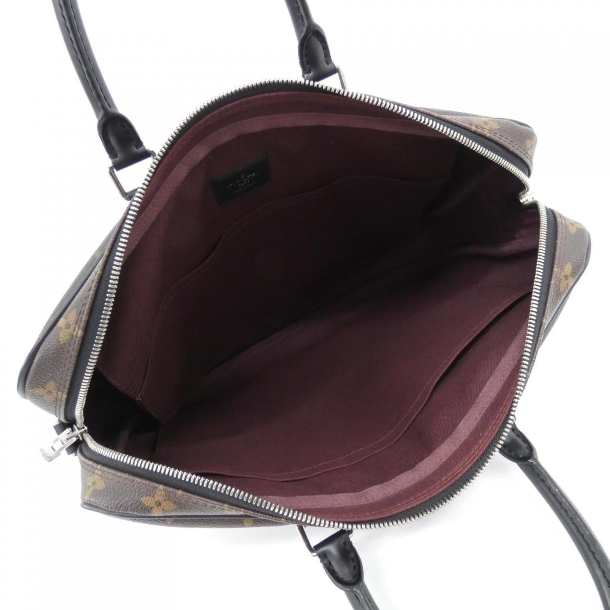 Louis Vuitton Brown Coated Canvas Handbag (Pre-Owned)