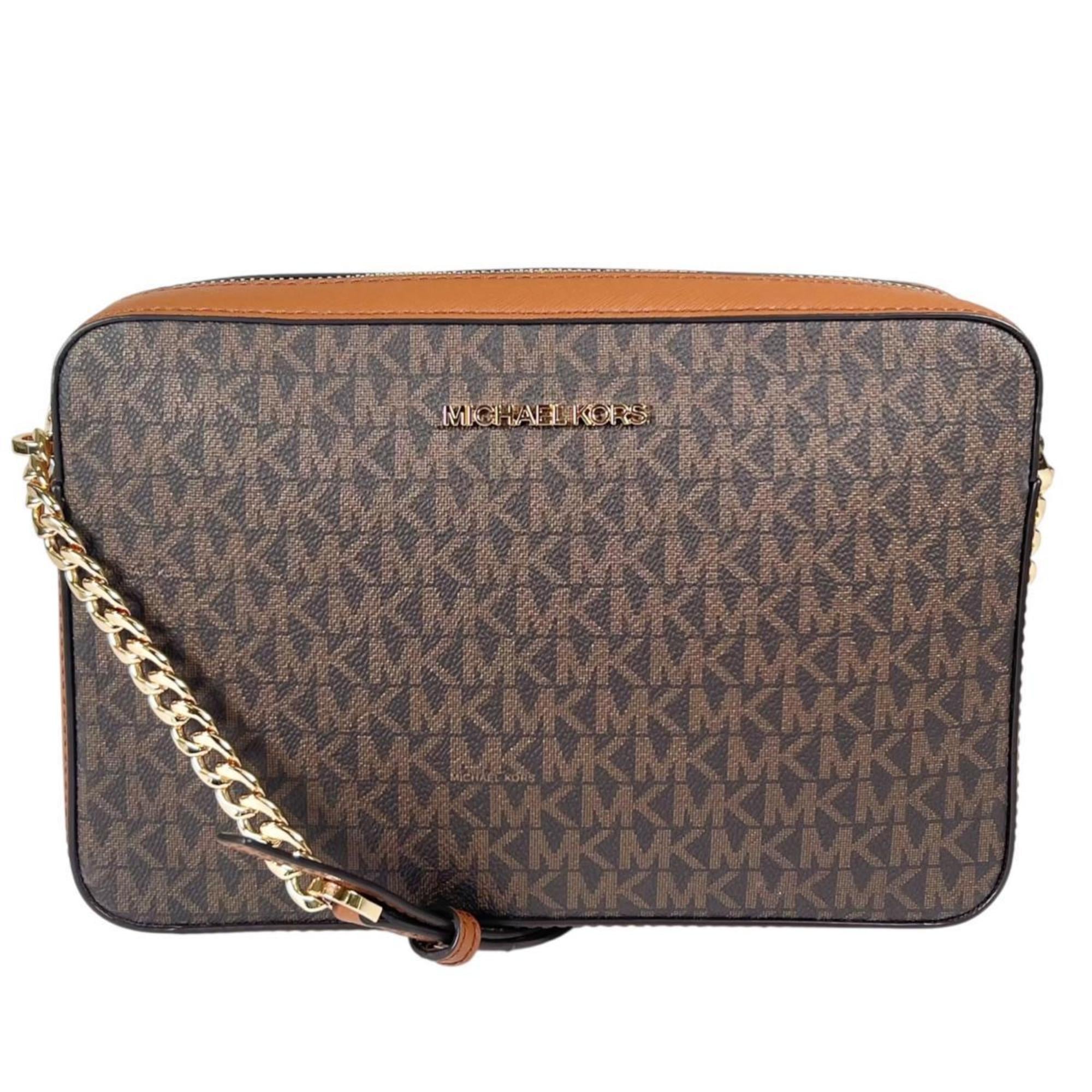 Michael Kors Brown Leather Shoulder Bag (Pre-Owned)