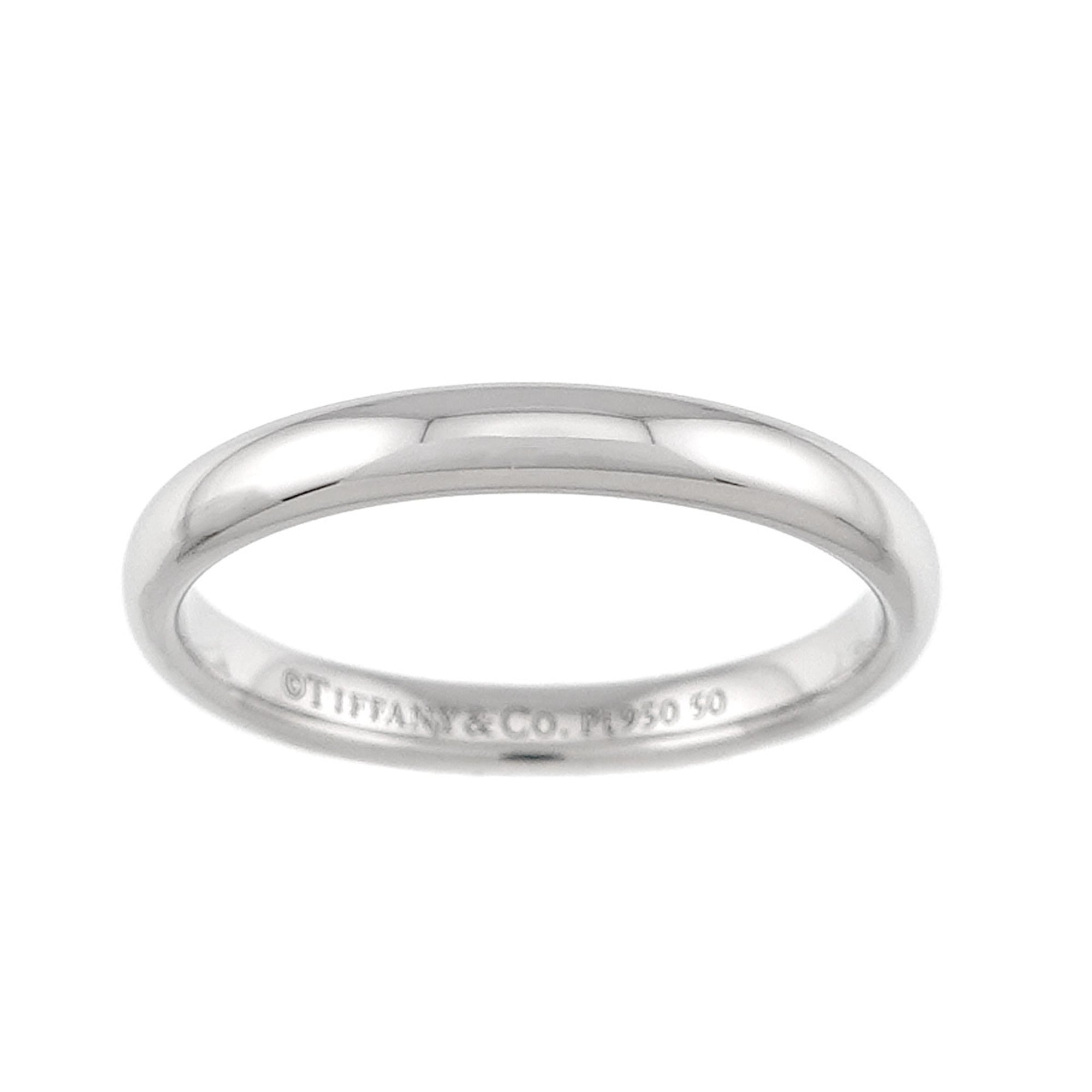 Tiffany Platinum 950 Band Ring (Pre-Owned)