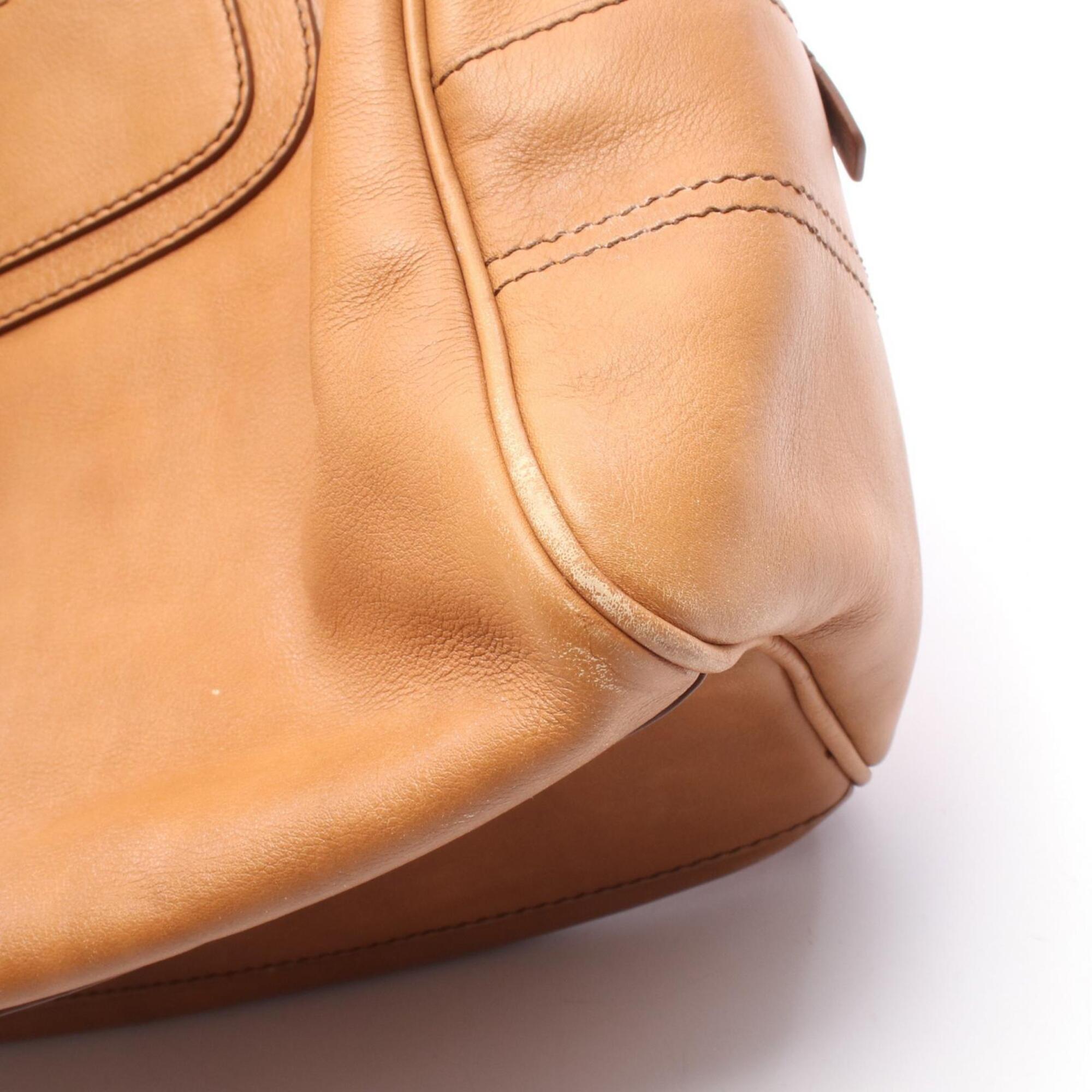 Celine Boogie Brown Leather Handbag (Pre-Owned)