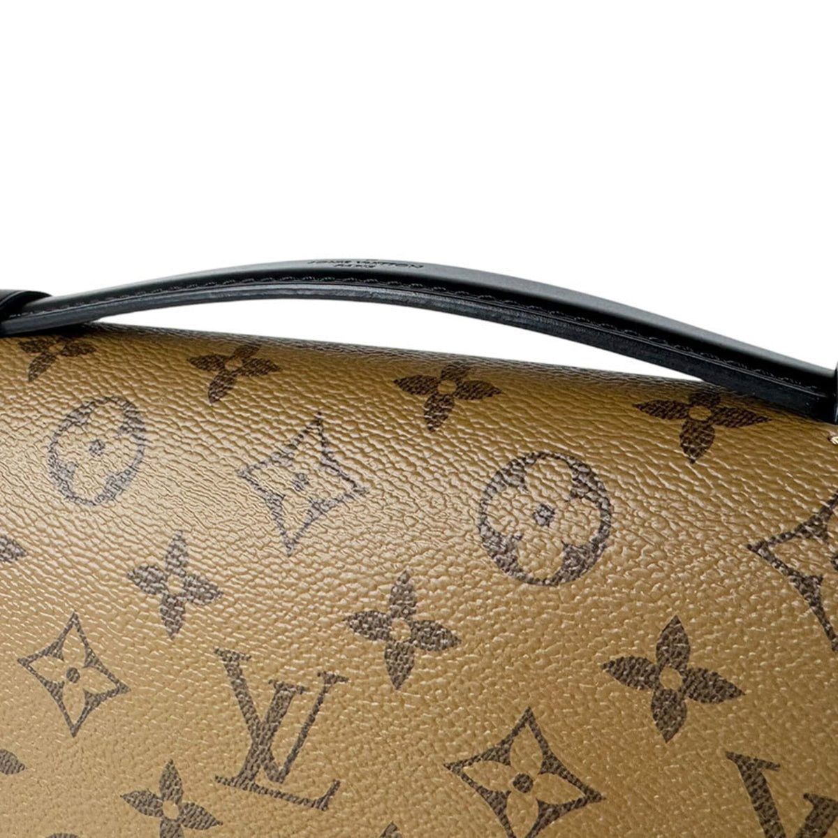 Louis Vuitton Brown Monogram Reverse Monogram Reverse Pochette Shoulder Bag (Pre-Owned)