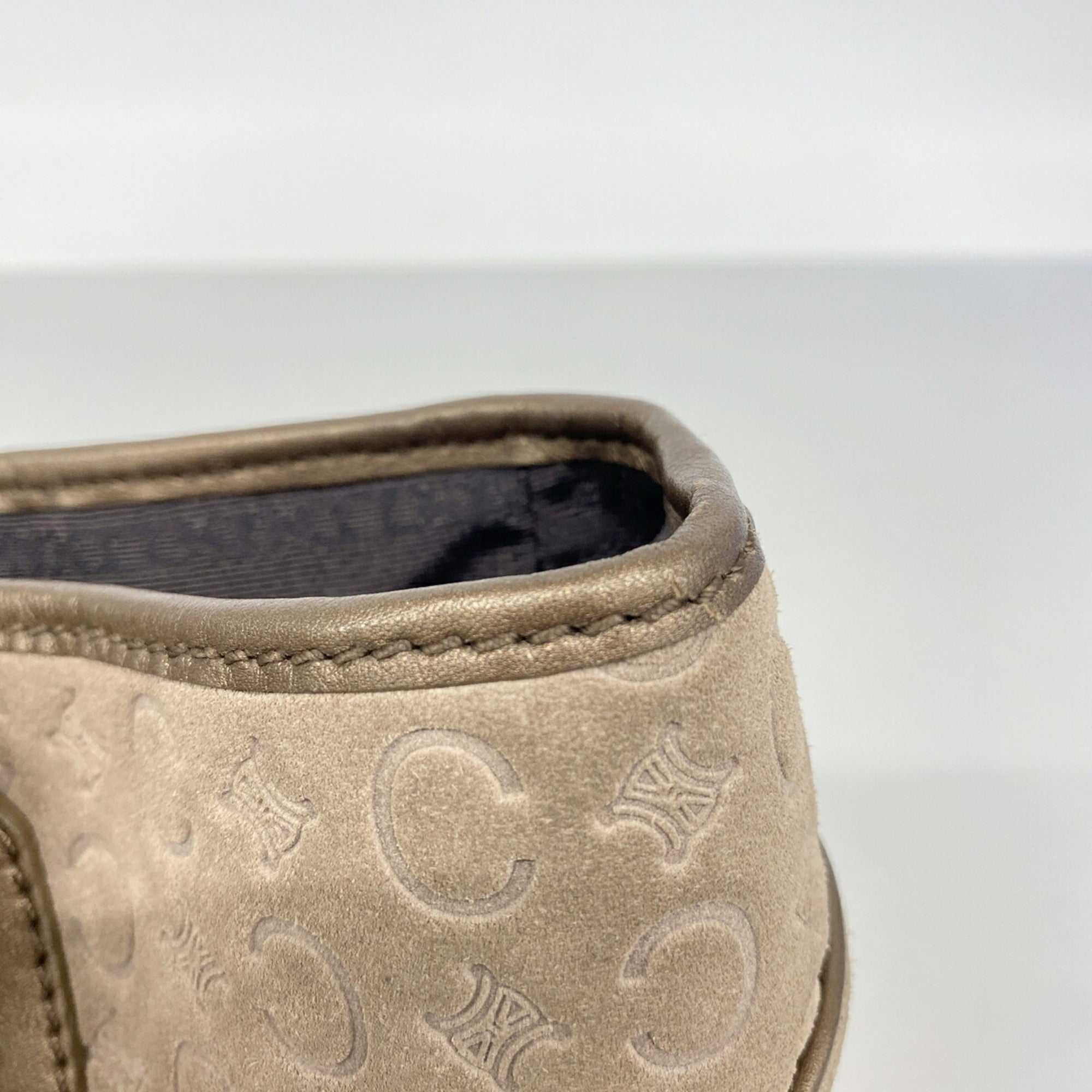 Celine Brown Suede Handbag (Pre-Owned)