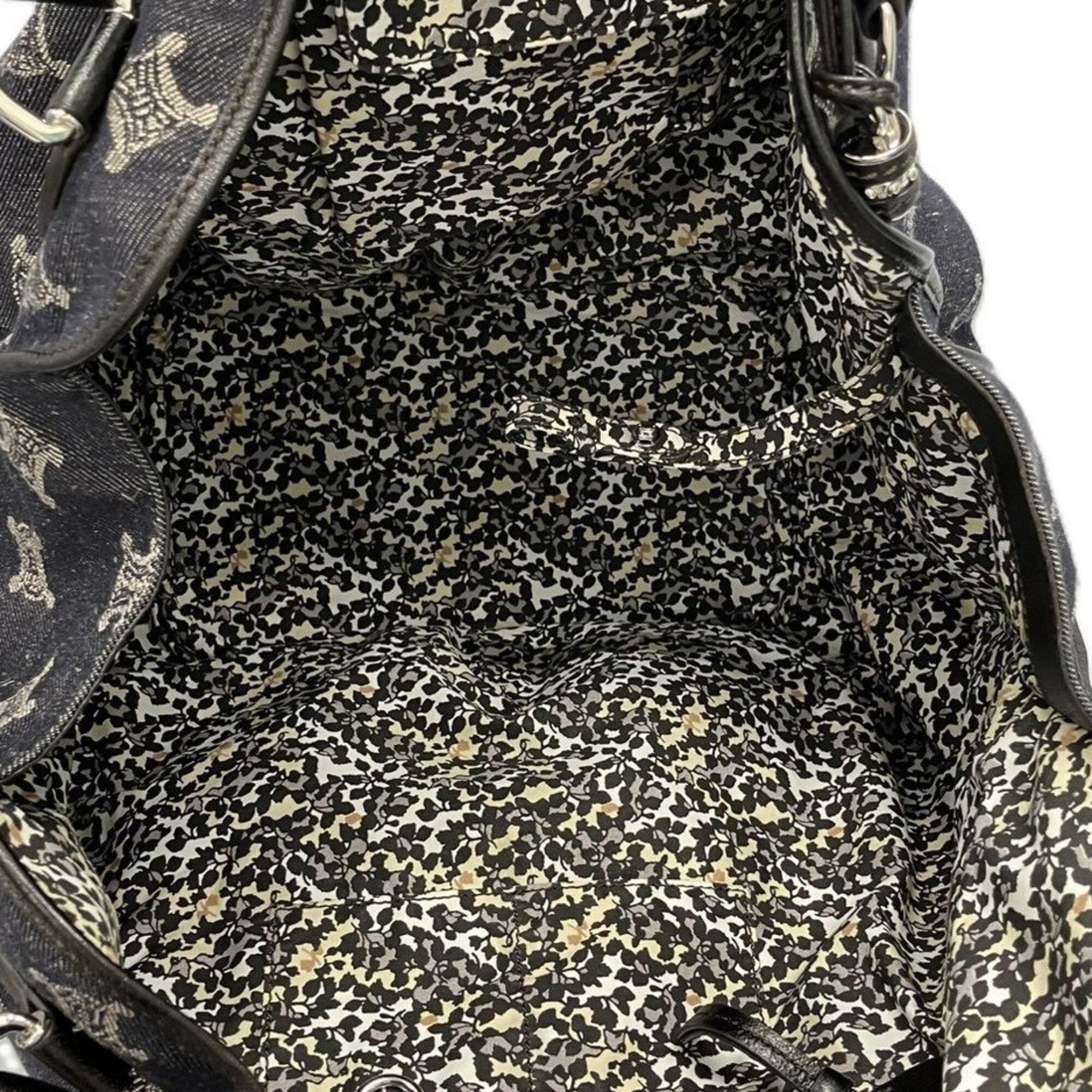 Celine Bittersweet Navy Denim Shoulder Bag (Pre-Owned)