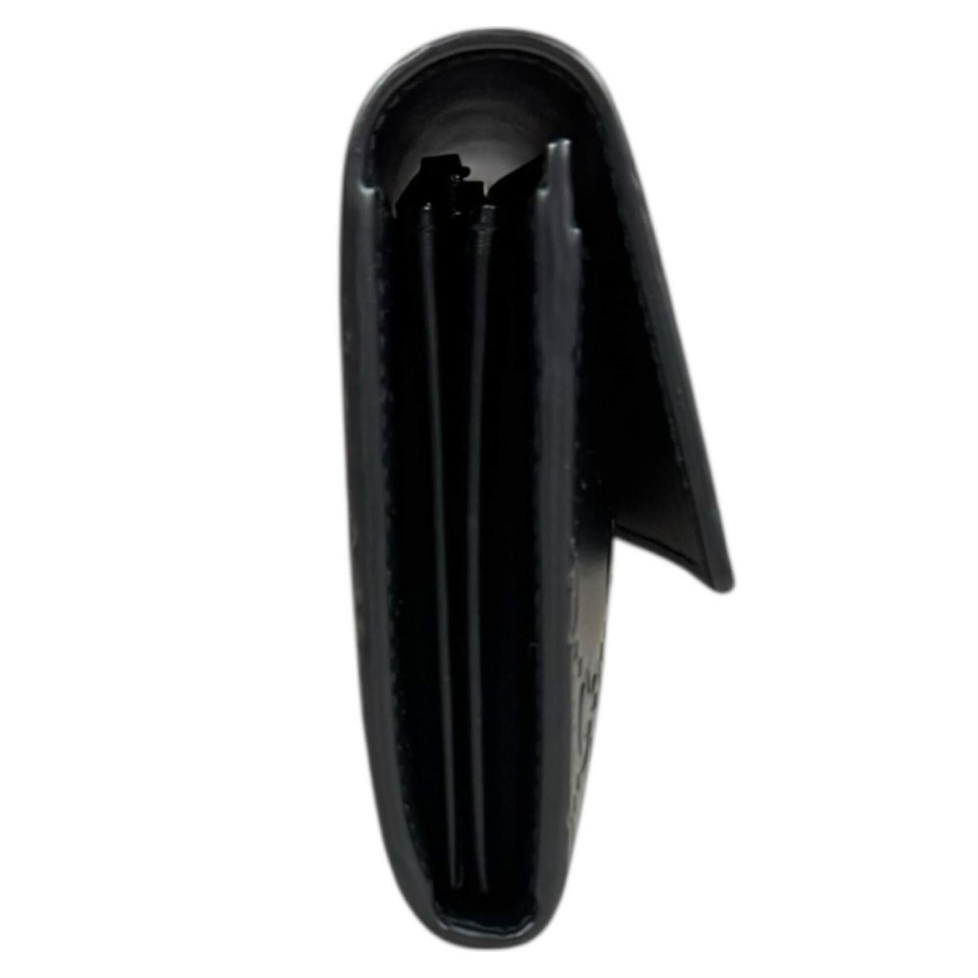 Gucci Black Leather Coin Purse/Coin Case (Pre-Owned)