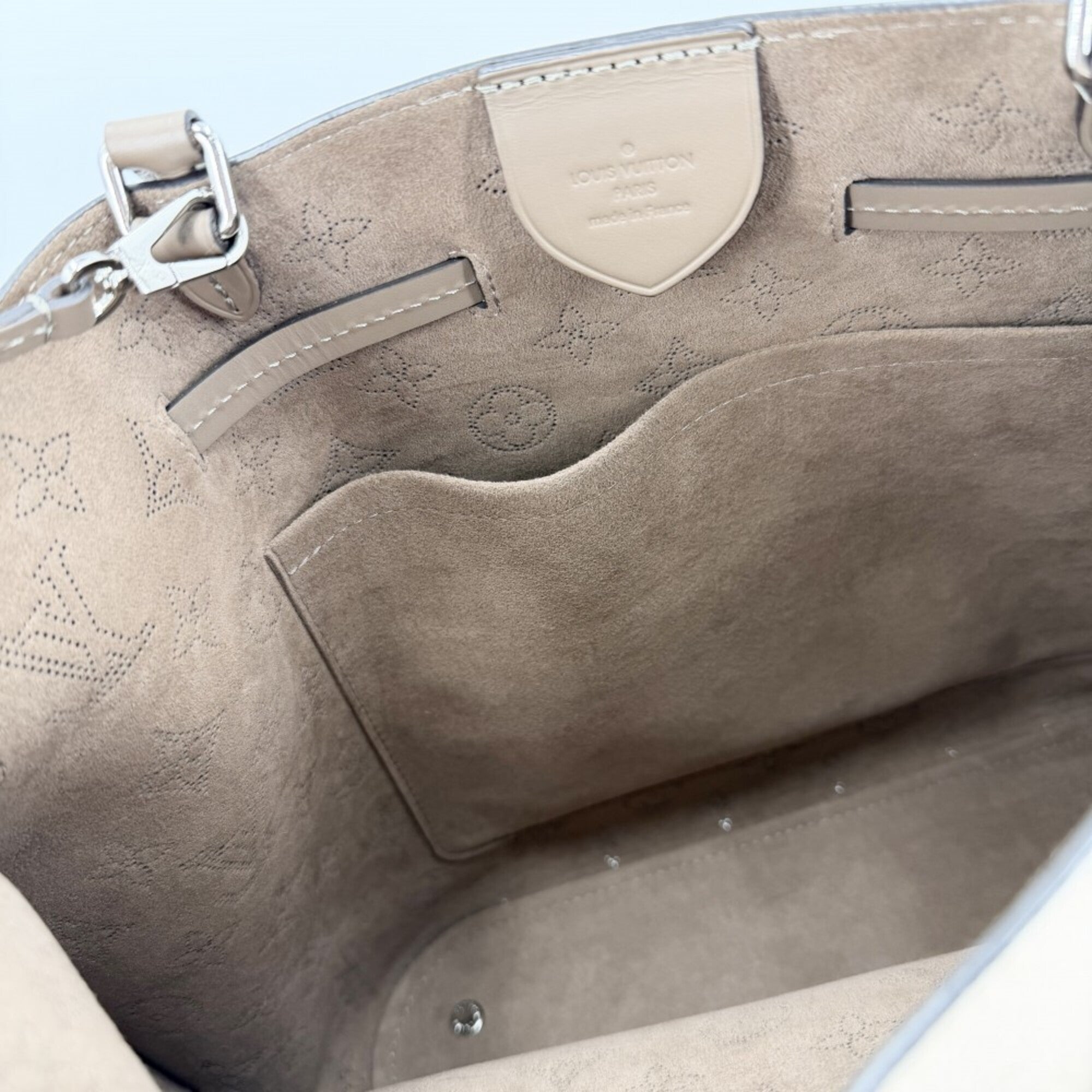 Louis Vuitton Galle Mahina Leather Leather Shoulder Bag Tote Bag (Pre-Owned)