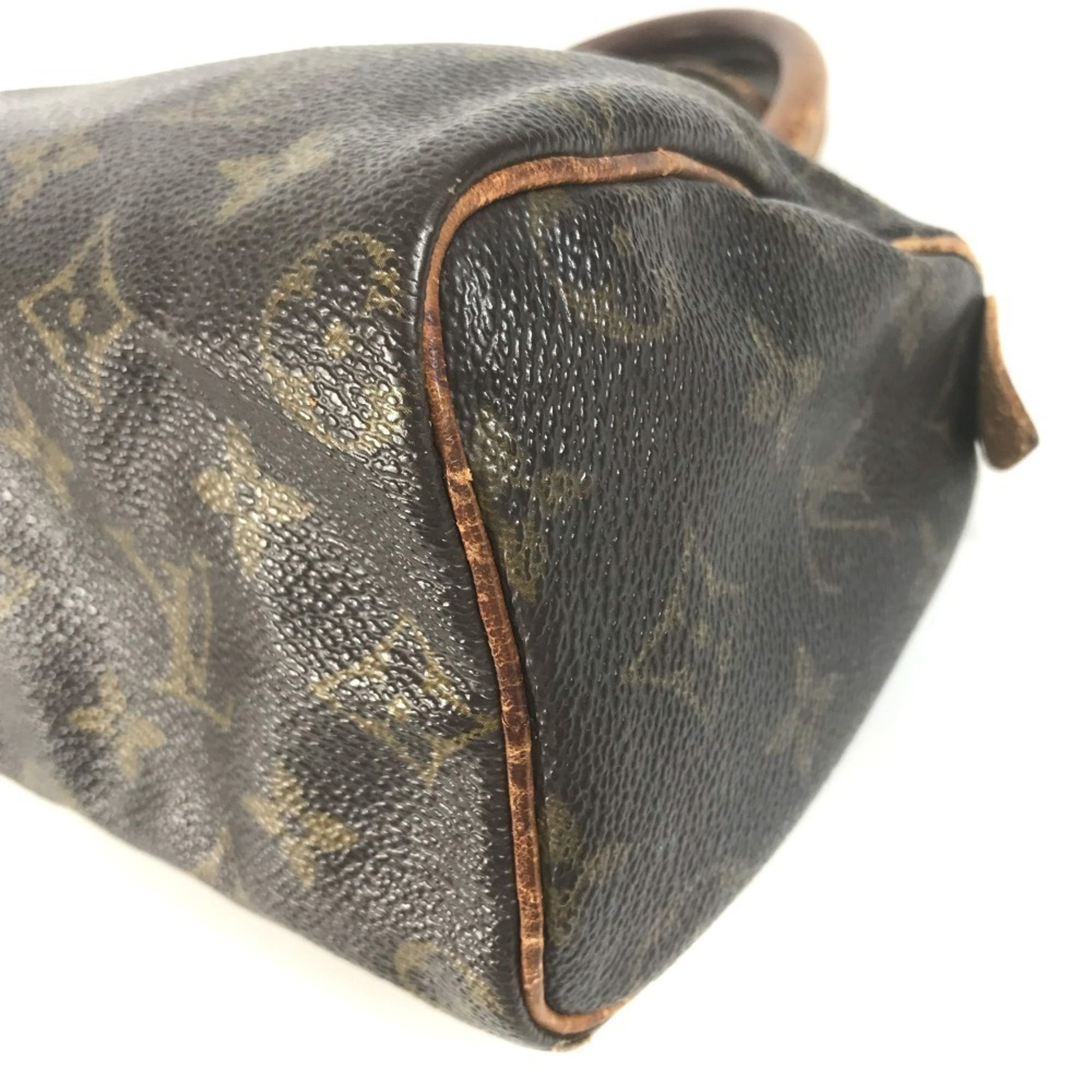 Louis Vuitton Brown Galle Monogram Canvas Handbag Pouch (Pre-Owned)