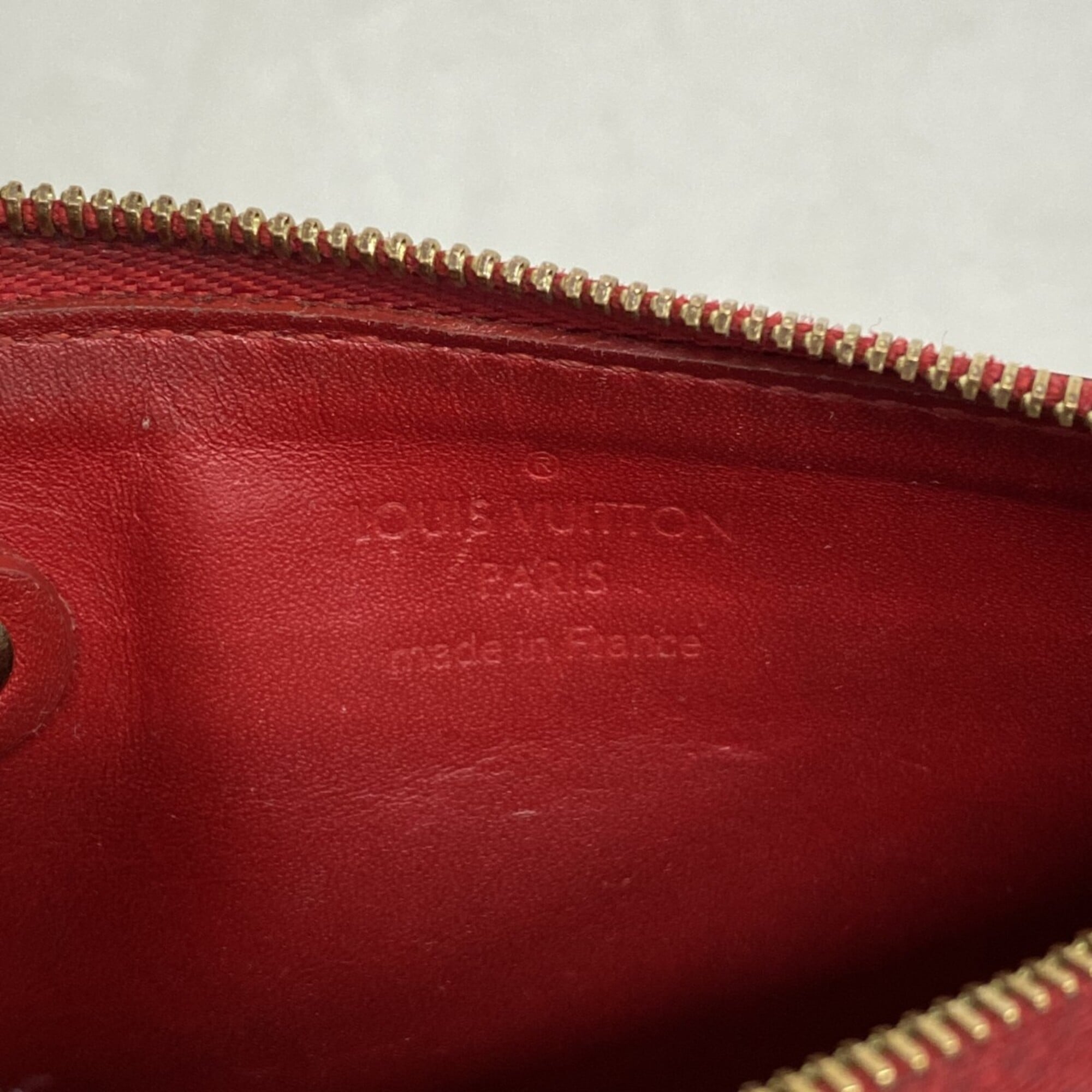 Louis Vuitton Cerise Coin Purse/Coin Case (Pre-Owned)