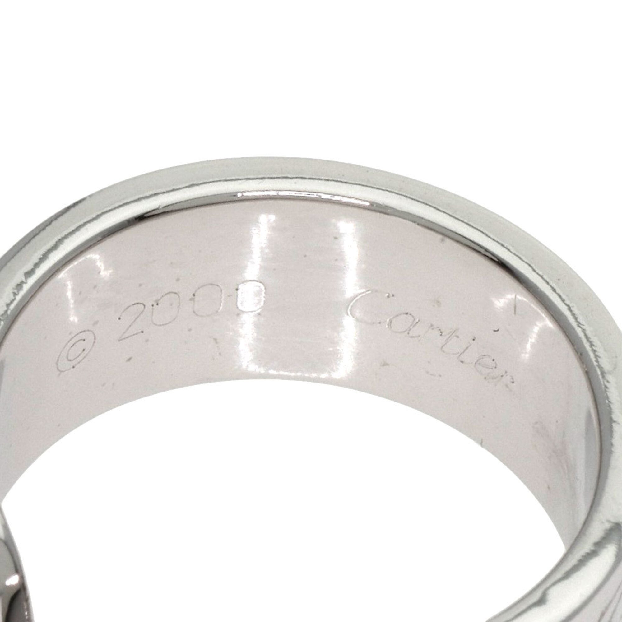 Cartier C2 White Gold (18K) Band Ring (Pre-Owned)