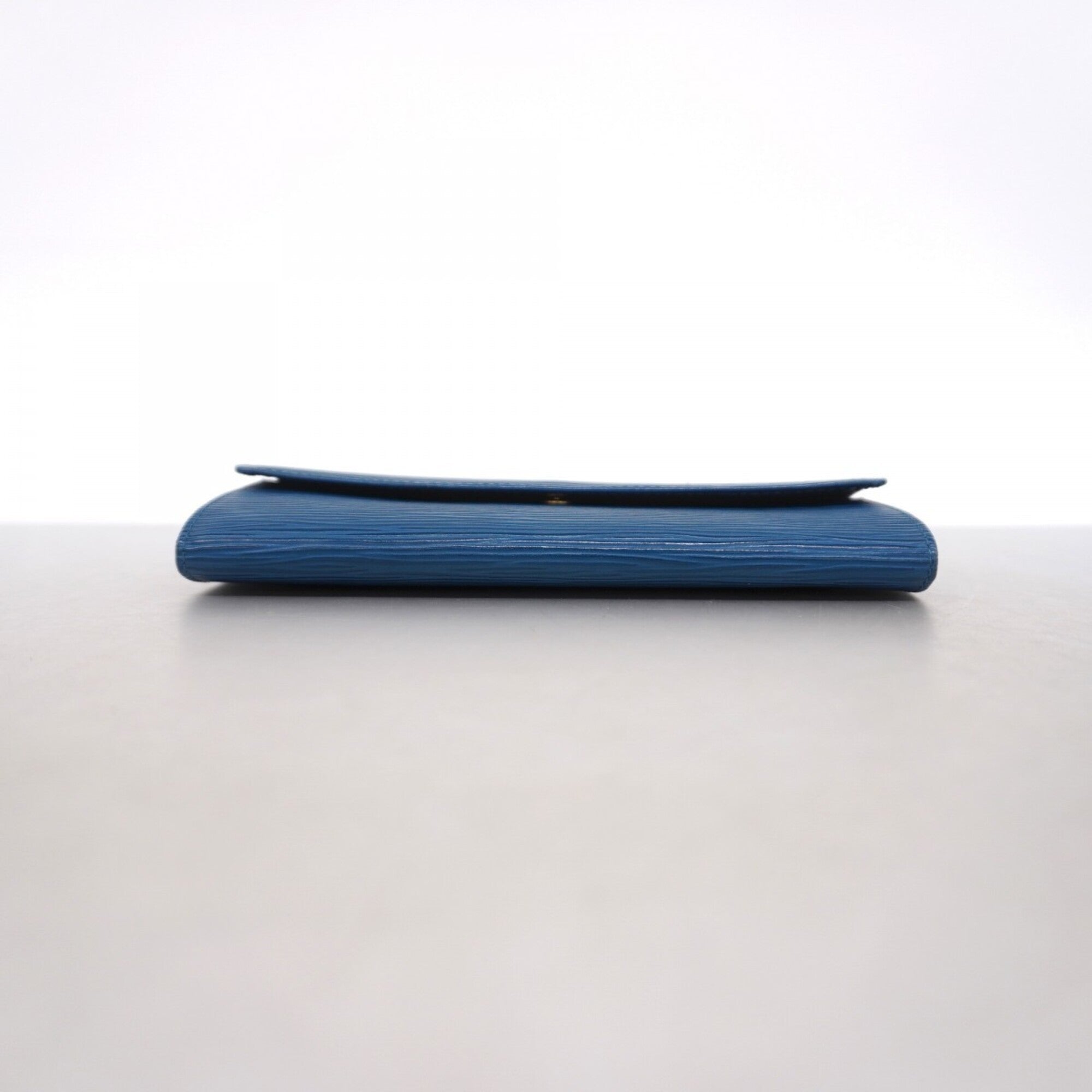 Louis Vuitton Toledo Blue Long Wallet (Bi-Fold) (Pre-Owned)
