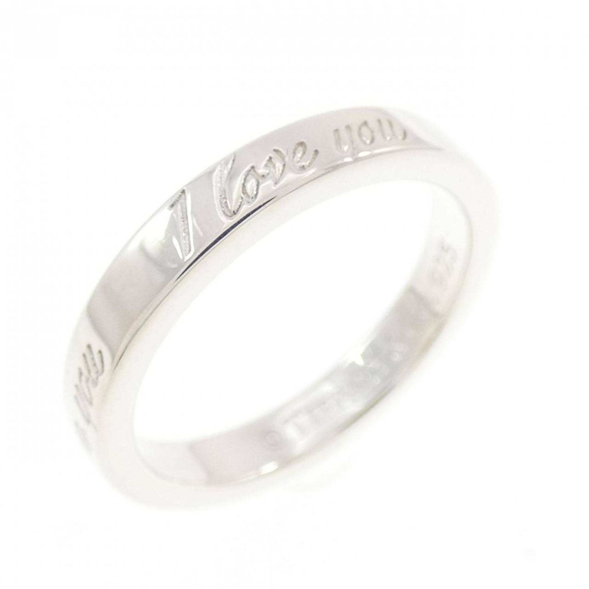 Tiffany Silver Silver 925 Band Ring (Pre-Owned)