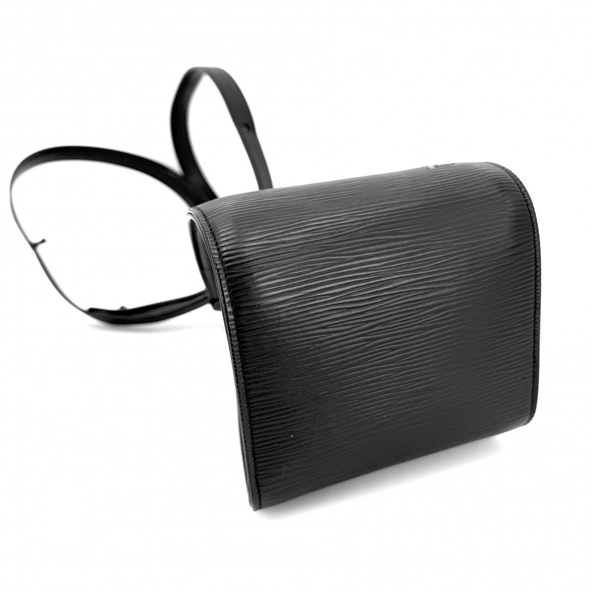 Louis Vuitton Noir Epi Leather Pochette Shoulder Bag (Pre-Owned)