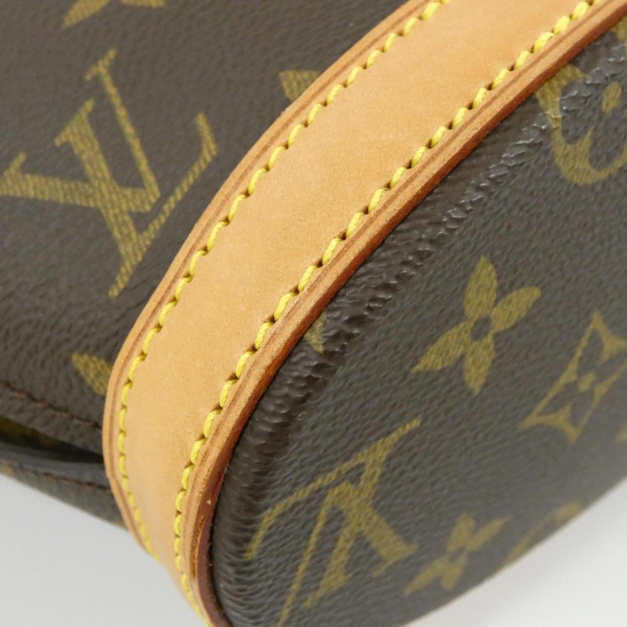 Louis Vuitton Marron Coated Canvas Handbag (Pre-Owned)