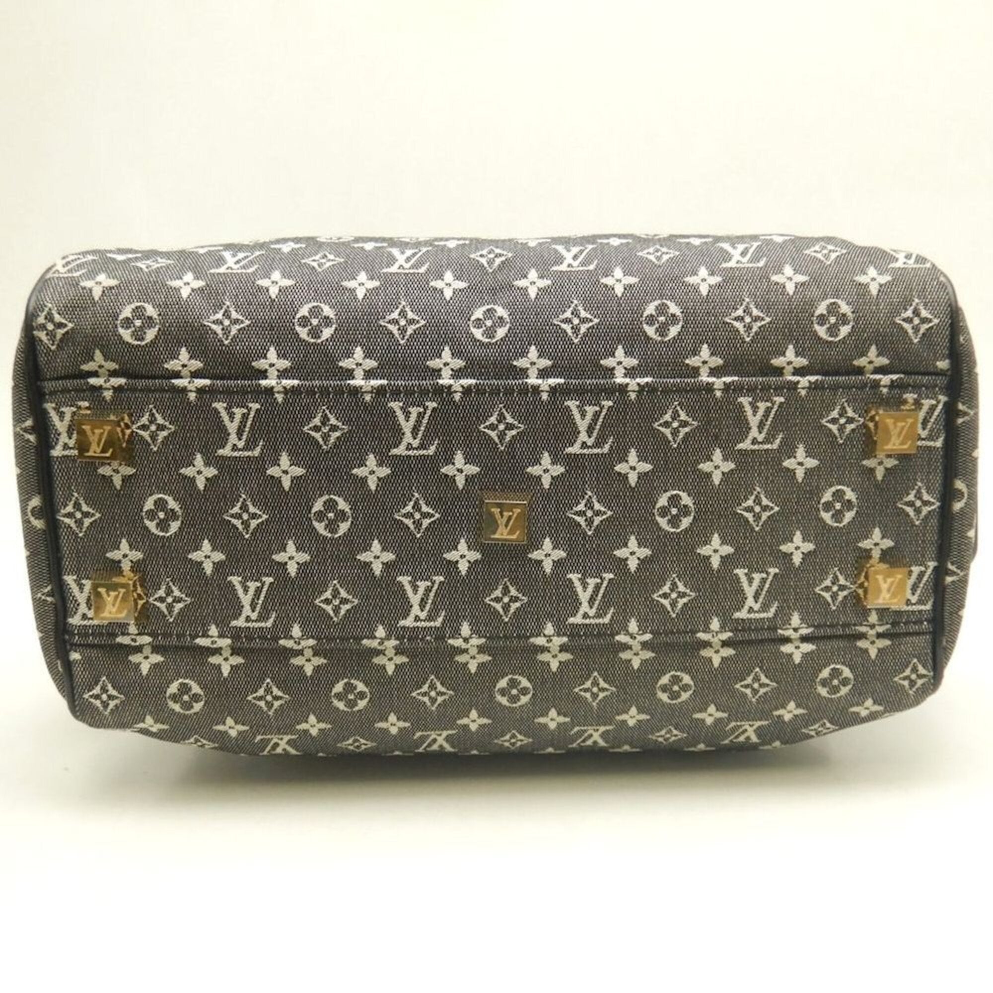 Louis Vuitton Monogram Mini Noir Canvas Handbag (Pre-Owned)
