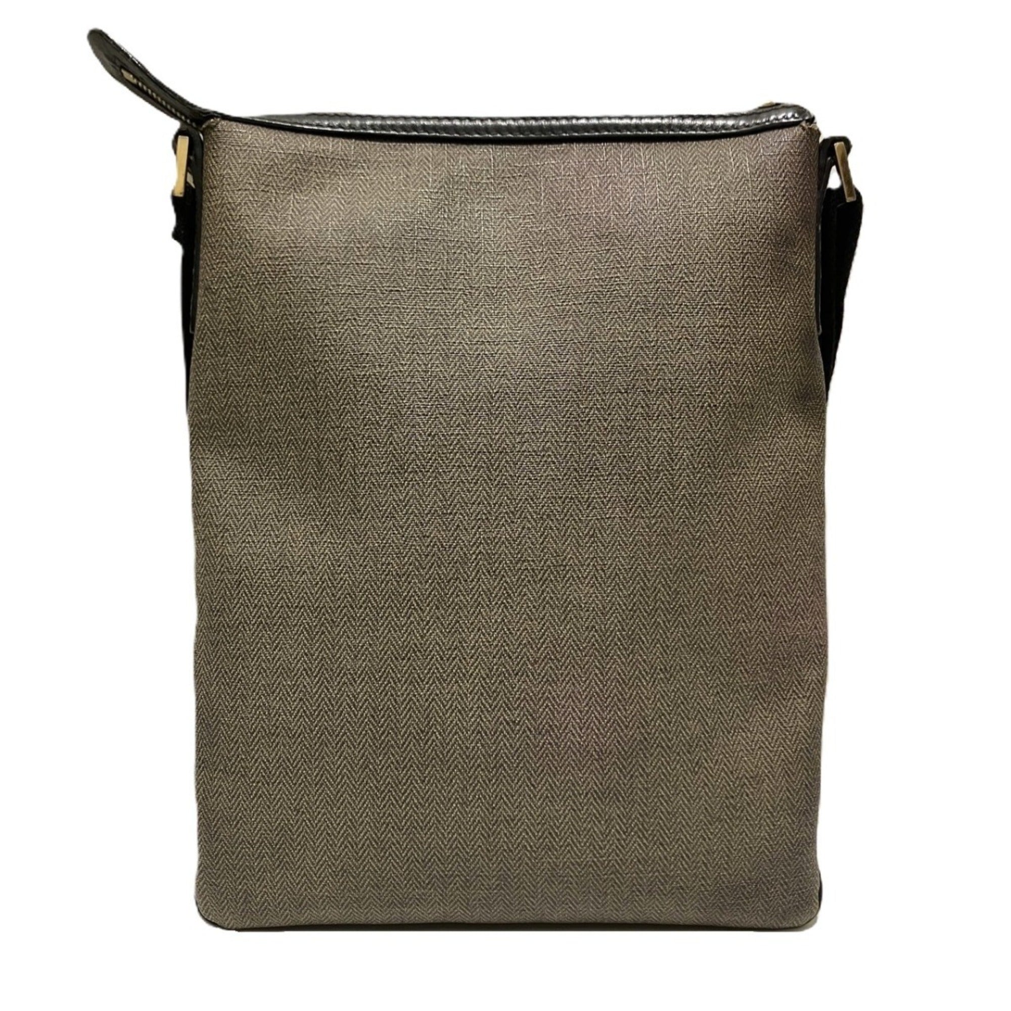 Bvlgari Khaki Pvc Shoulder Bag (Pre-Owned)