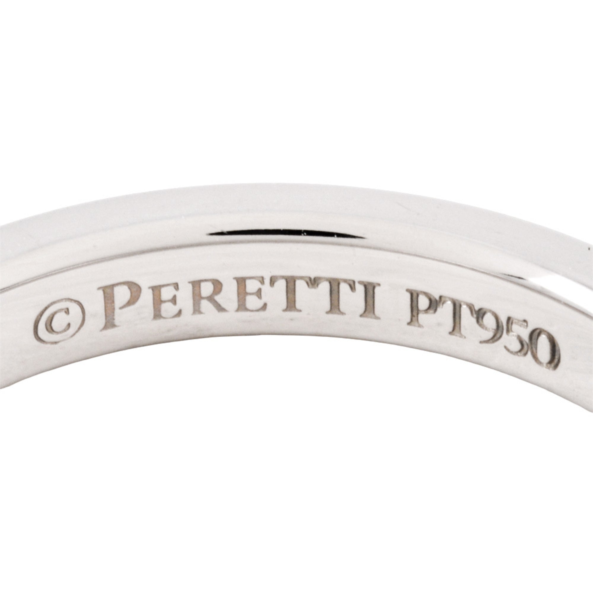 Tiffany Stacking Platinum 950 Band Ring (Pre-Owned)